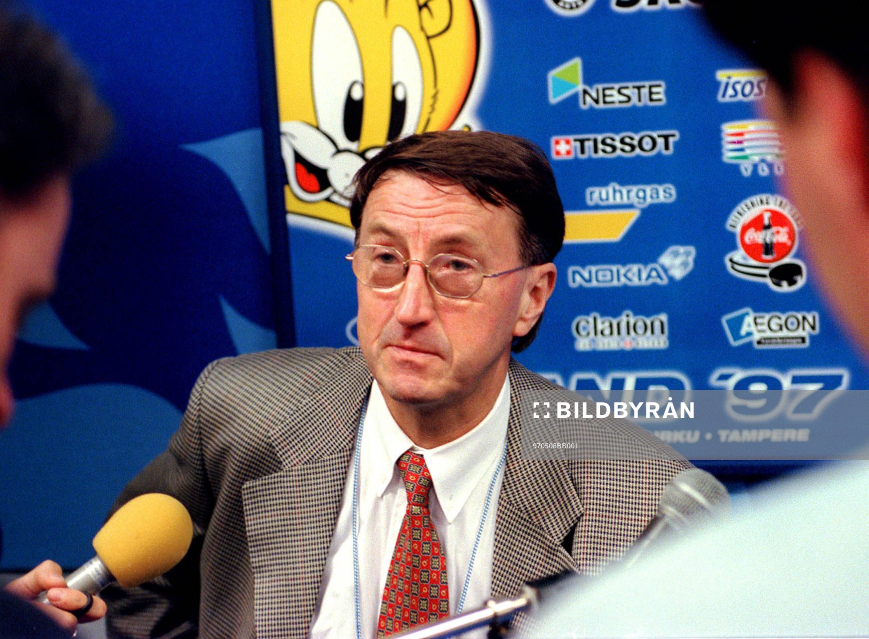 Curt Lindström (Curre Lindström), förbundskapten Finland