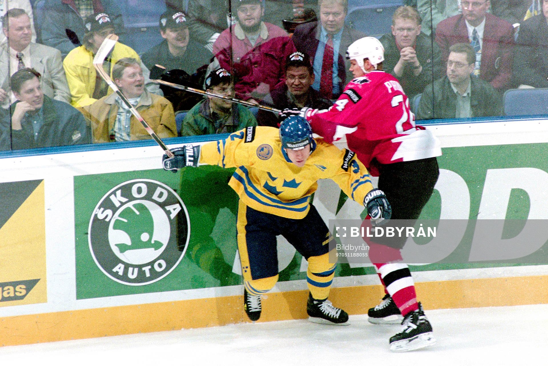 Niclas Andersson, Sverige och Christopher Pronger, Kanada