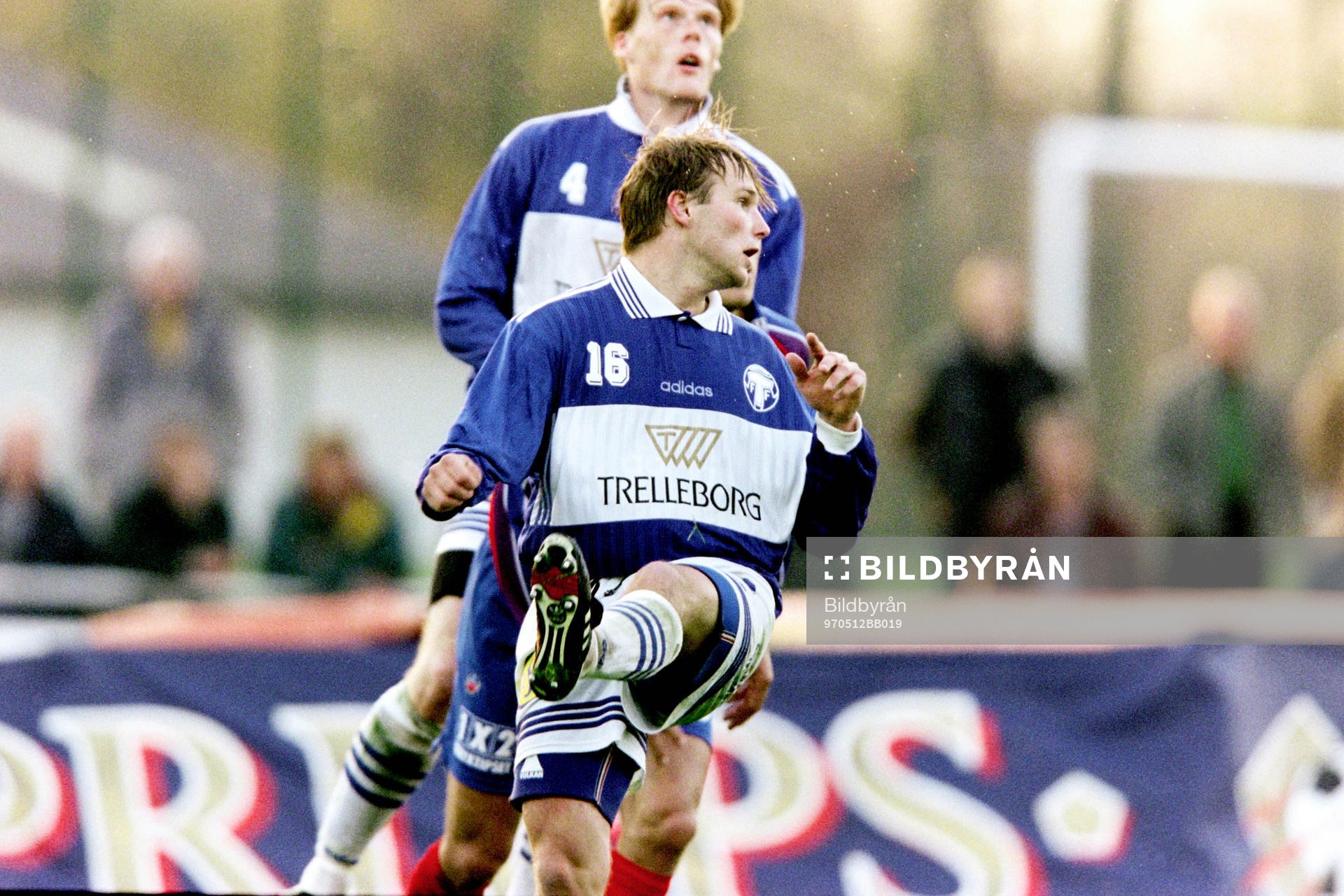 Fotboll, Allsvenskan, Trelleborg - Helsingborg, 2-0: Anders Friberg, Trelleborg. 