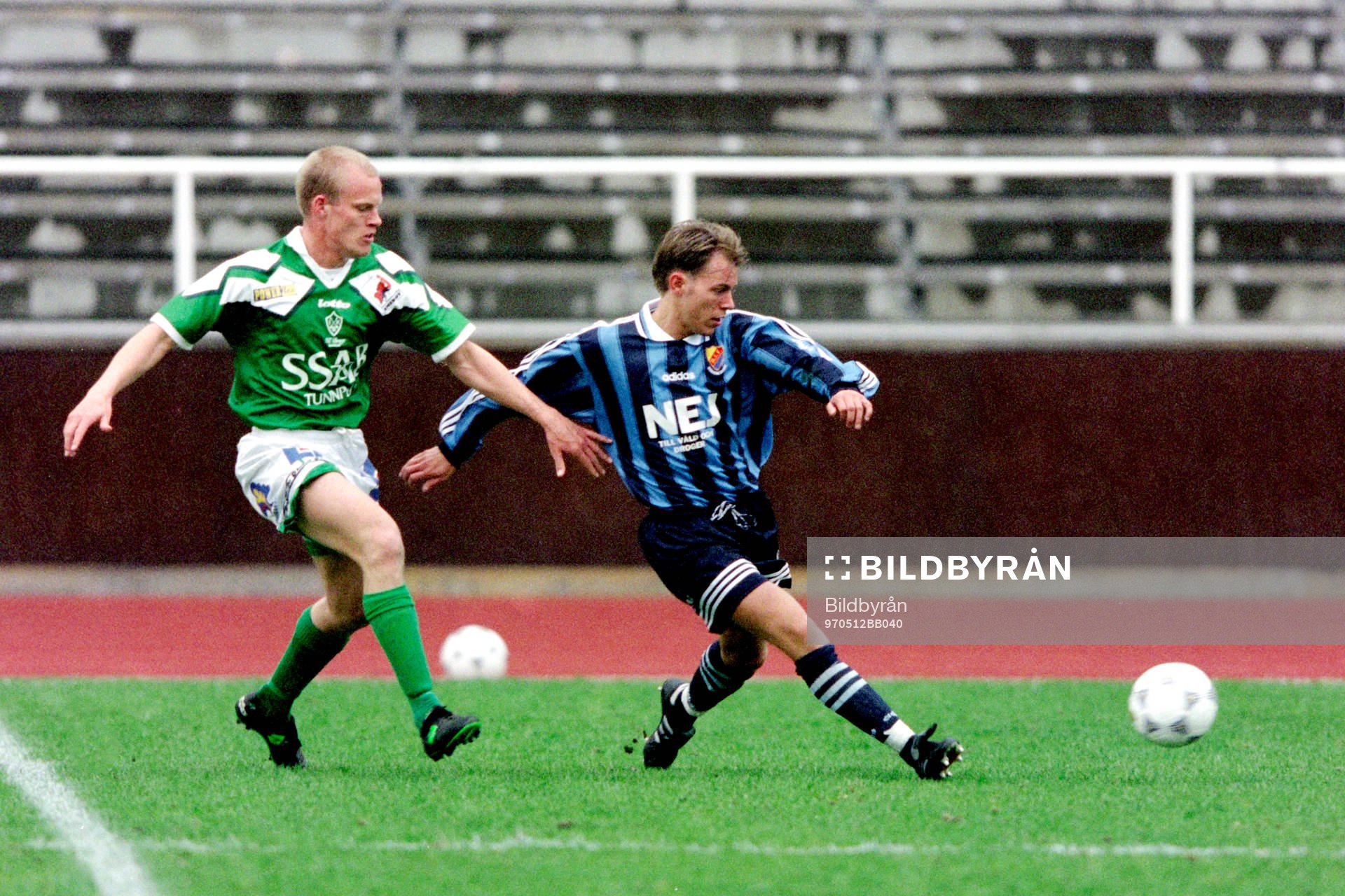 Fotboll, Div 1 Norra, Djurgården - Brage, 1-0
