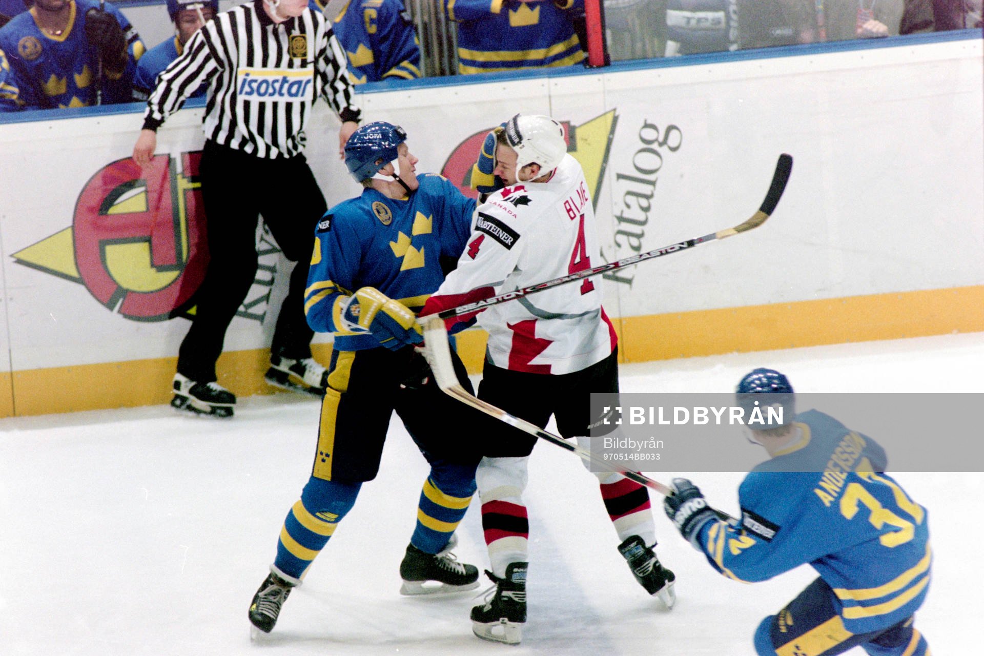 Tuffa tag i matchen