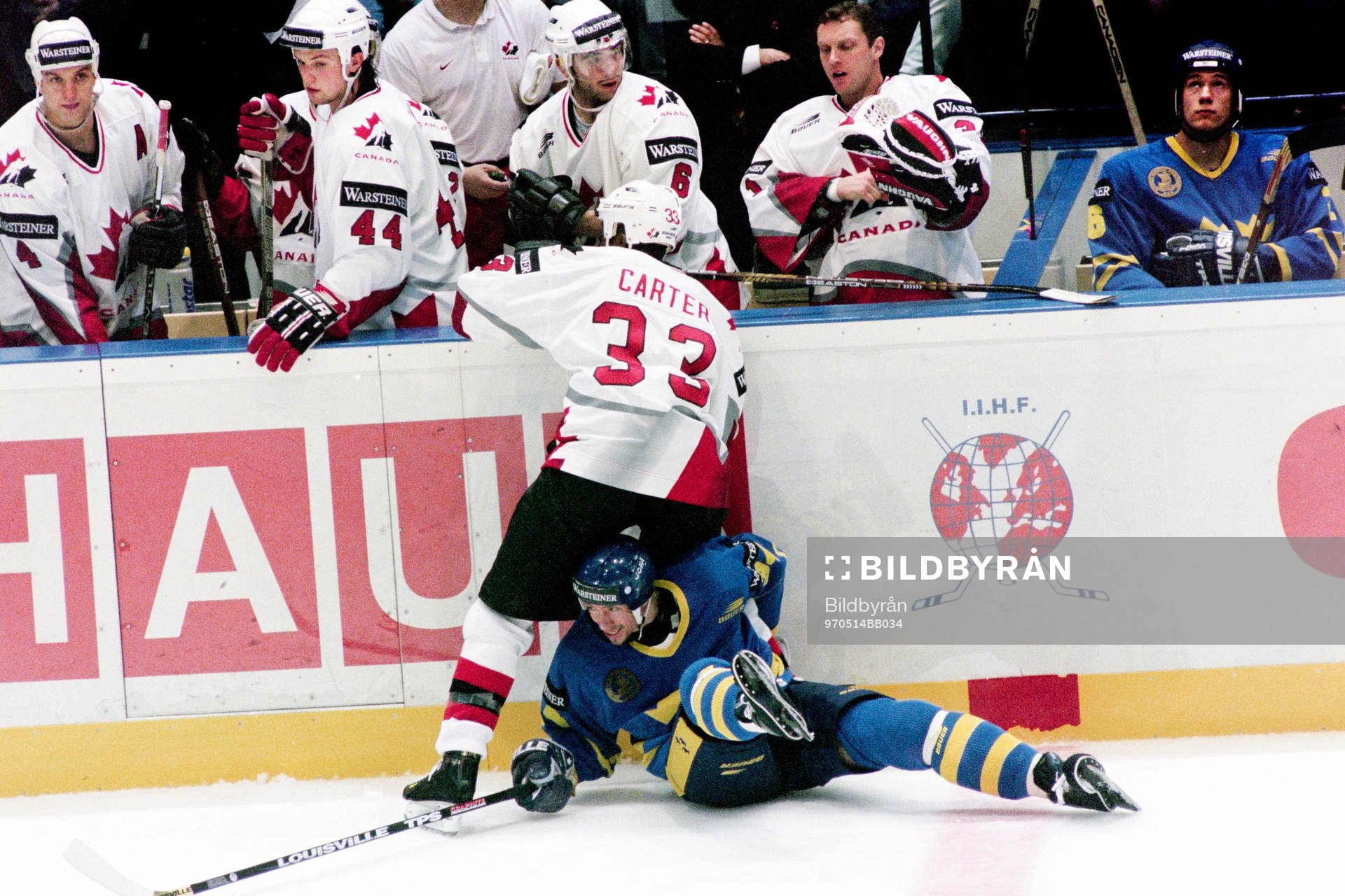 Anton Carter, Kanada och Roger Johansson, Sverige