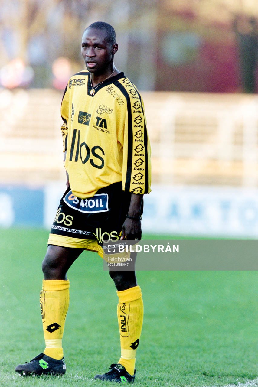 Fotboll, Skandiacupen, Semifinal, Elfsborg - Gefle, 3-0: Moses Nsubuga, Elfsborg.