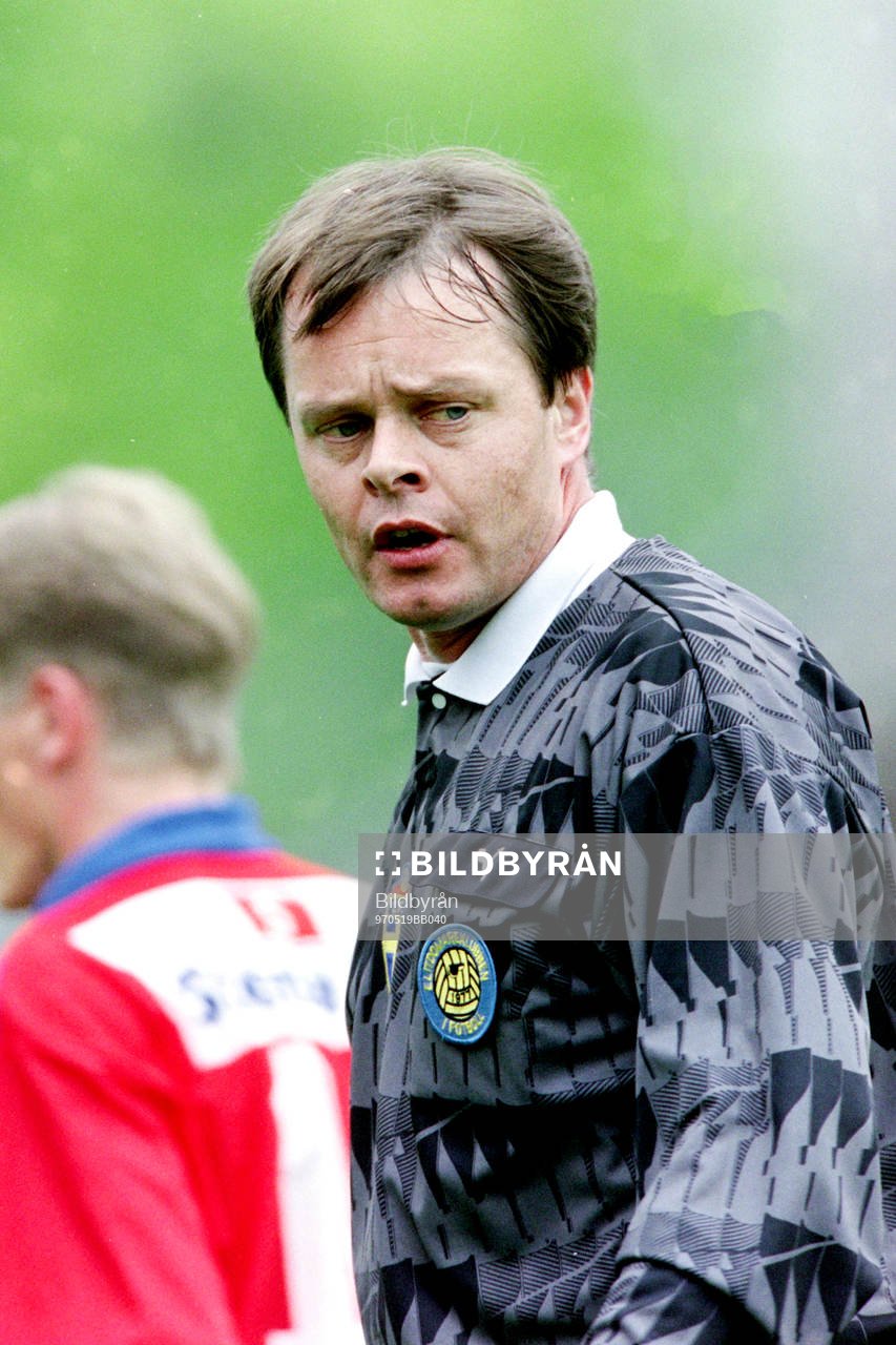 Sten Johanzon, domare i matchen