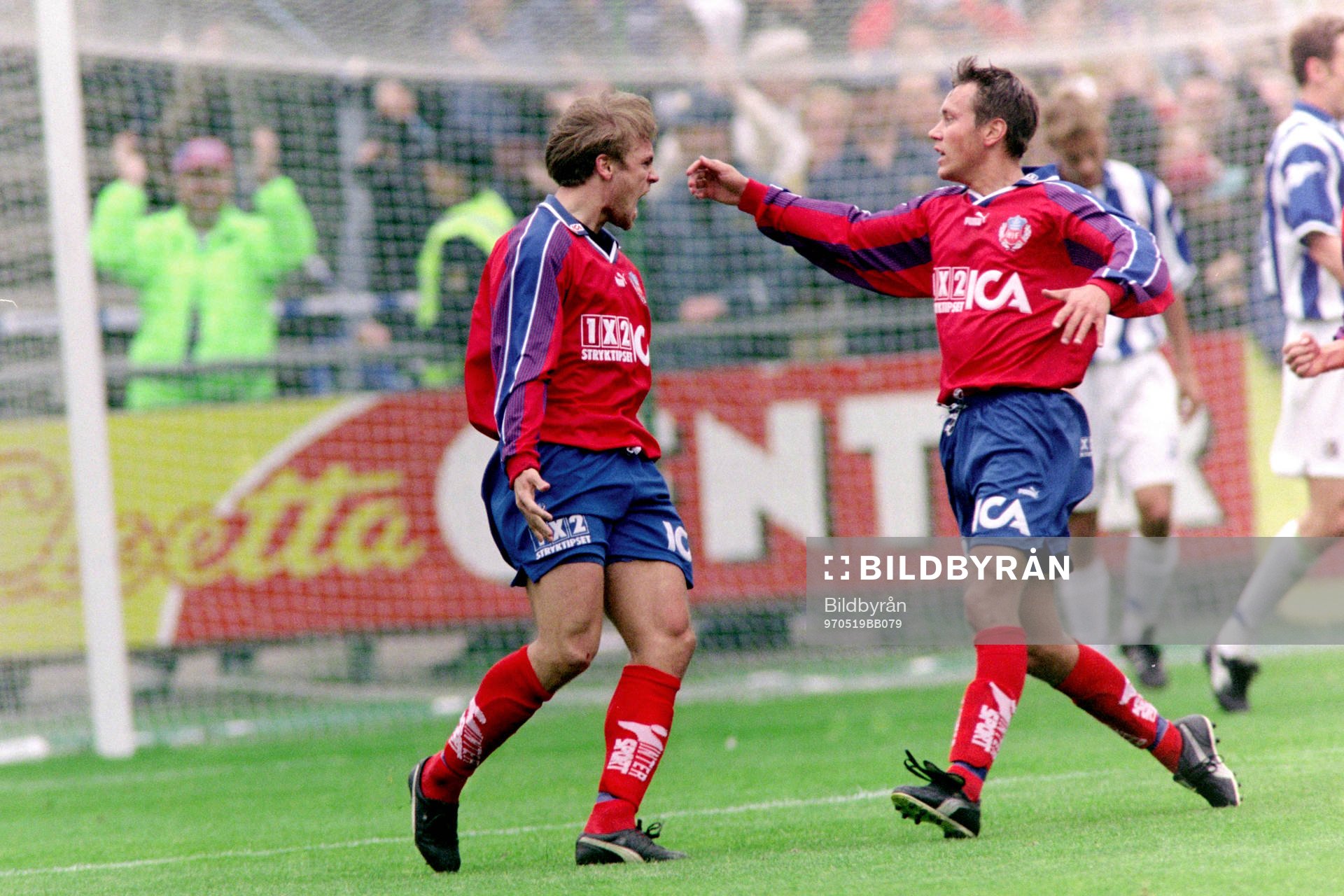 Mattias Jonson och Marcus Lantz, Helsingborg jublar