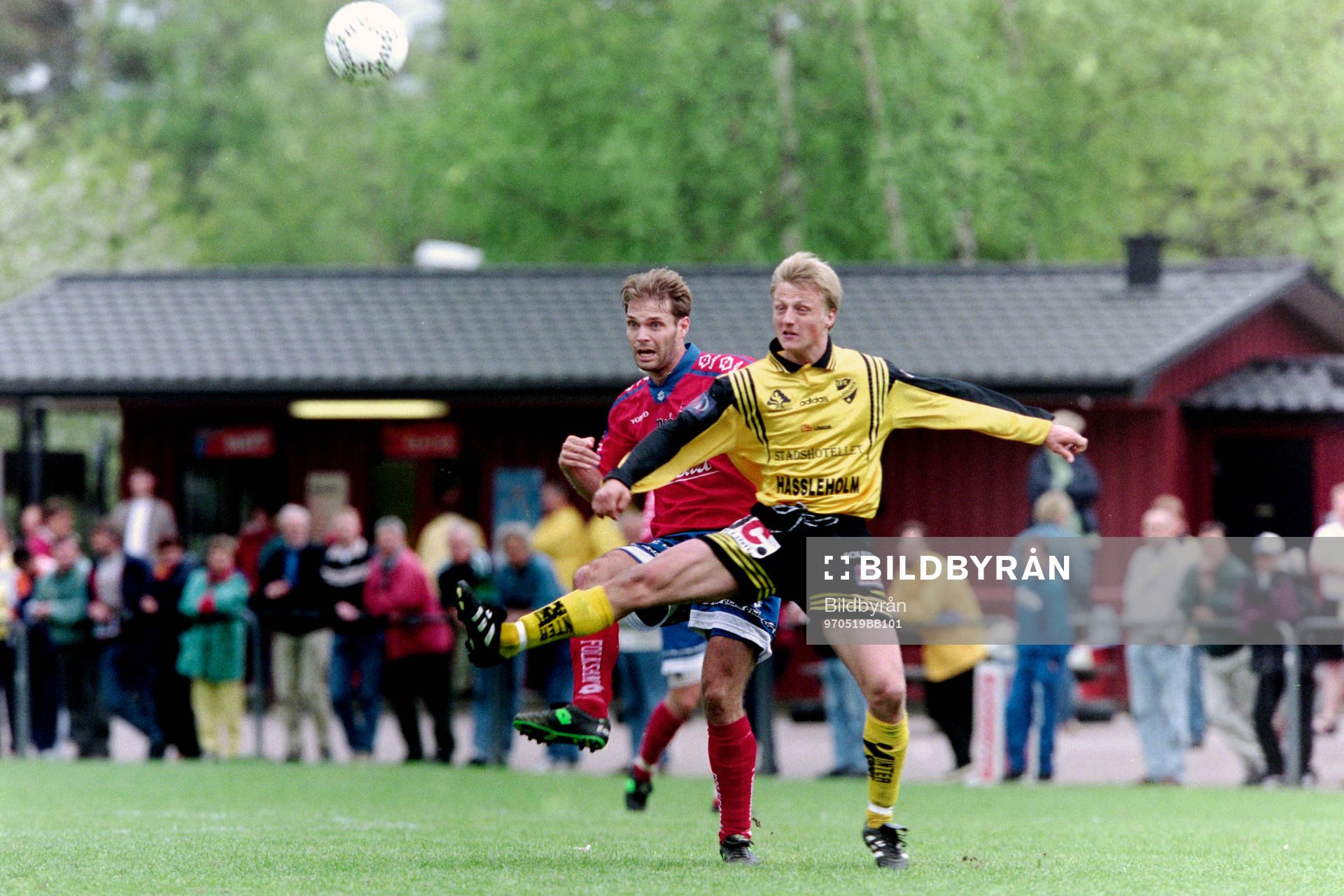 Rickard Lindberg, Hässleholm i kamp om bollen