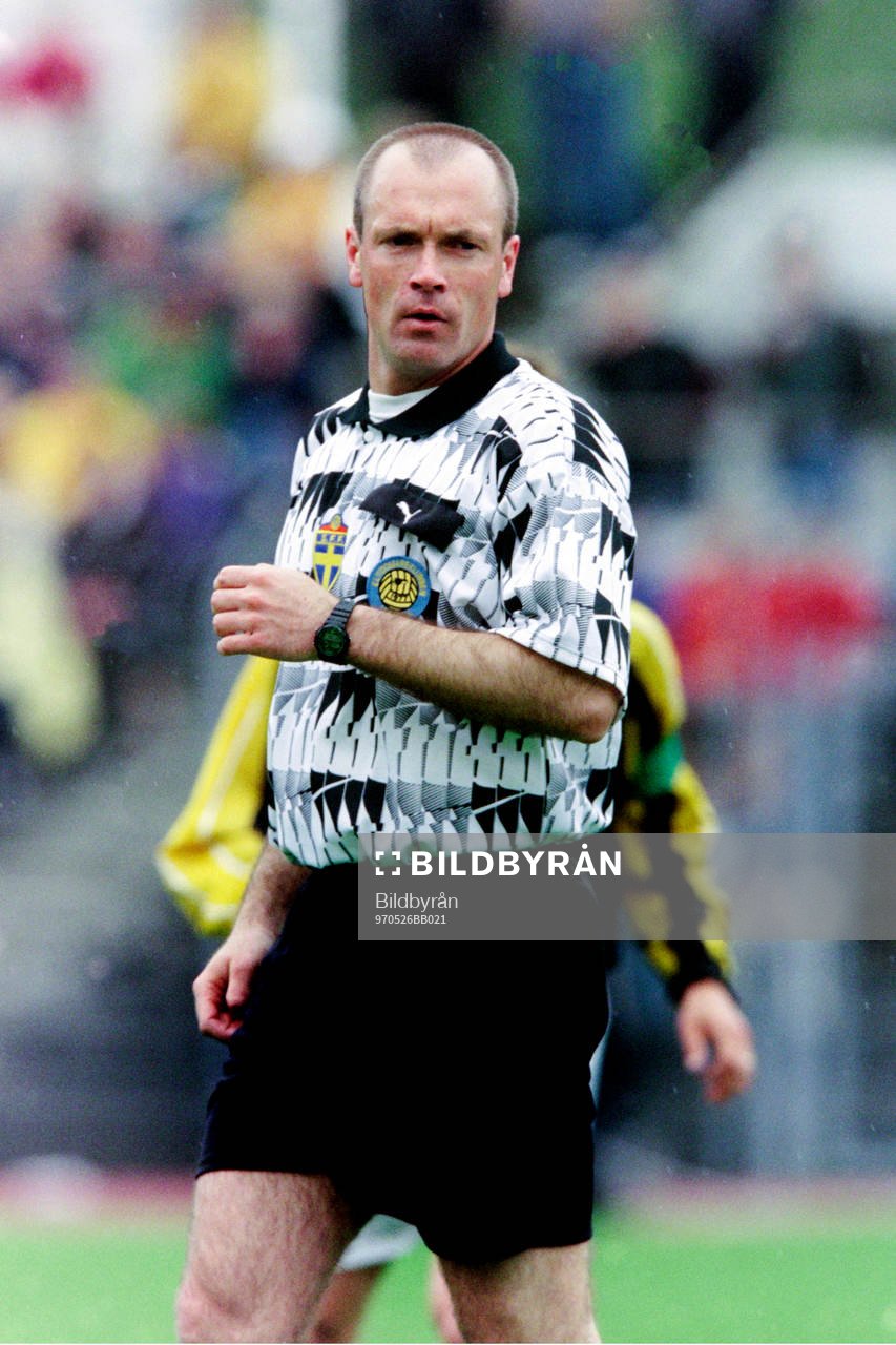 Jan Andersson, Hallsberg domare i matchen