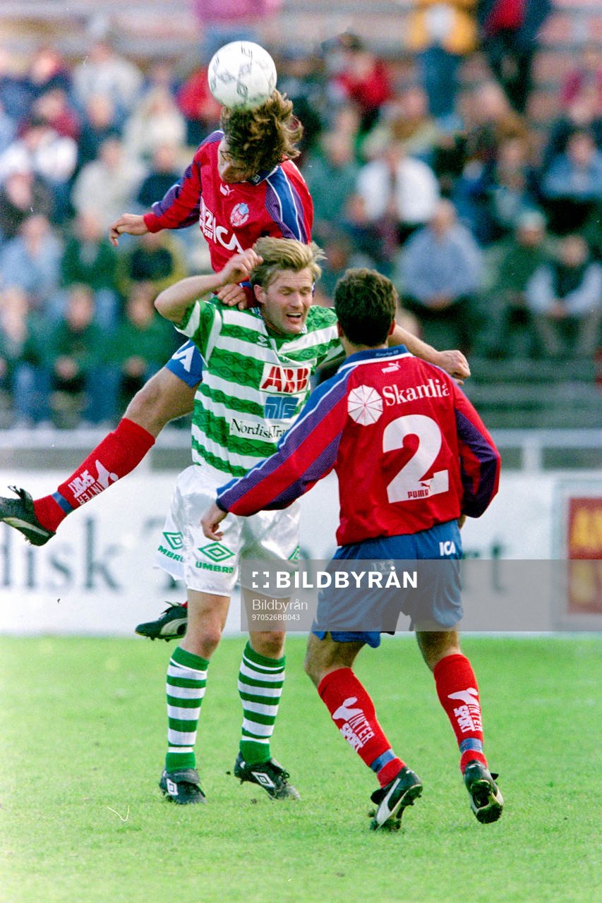 Andreas Jakobsson, Helsingborg i en nickduell med