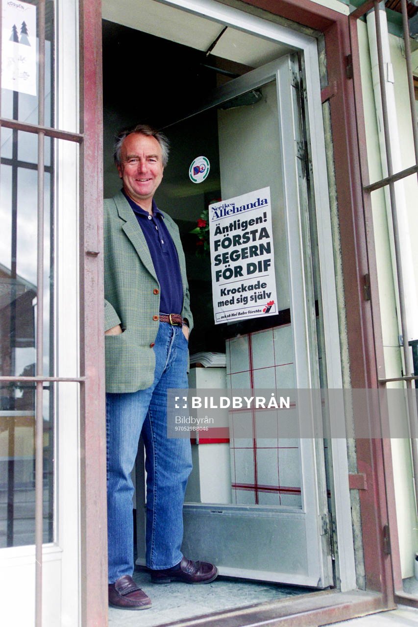 Bo Nilsson, tränare i Degerfors