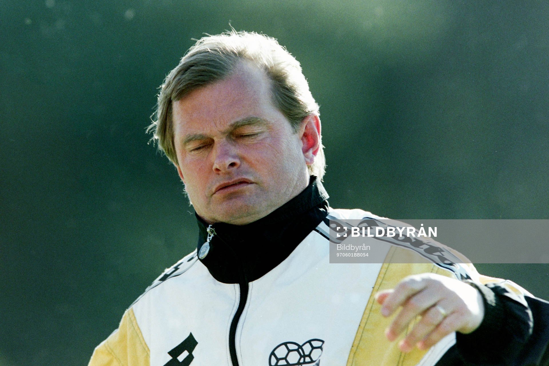 Fotboll, Div 1 Södra, Mjällby - Häcken, 2-1: Kjell Pettersson, Tränare i Häcken. 