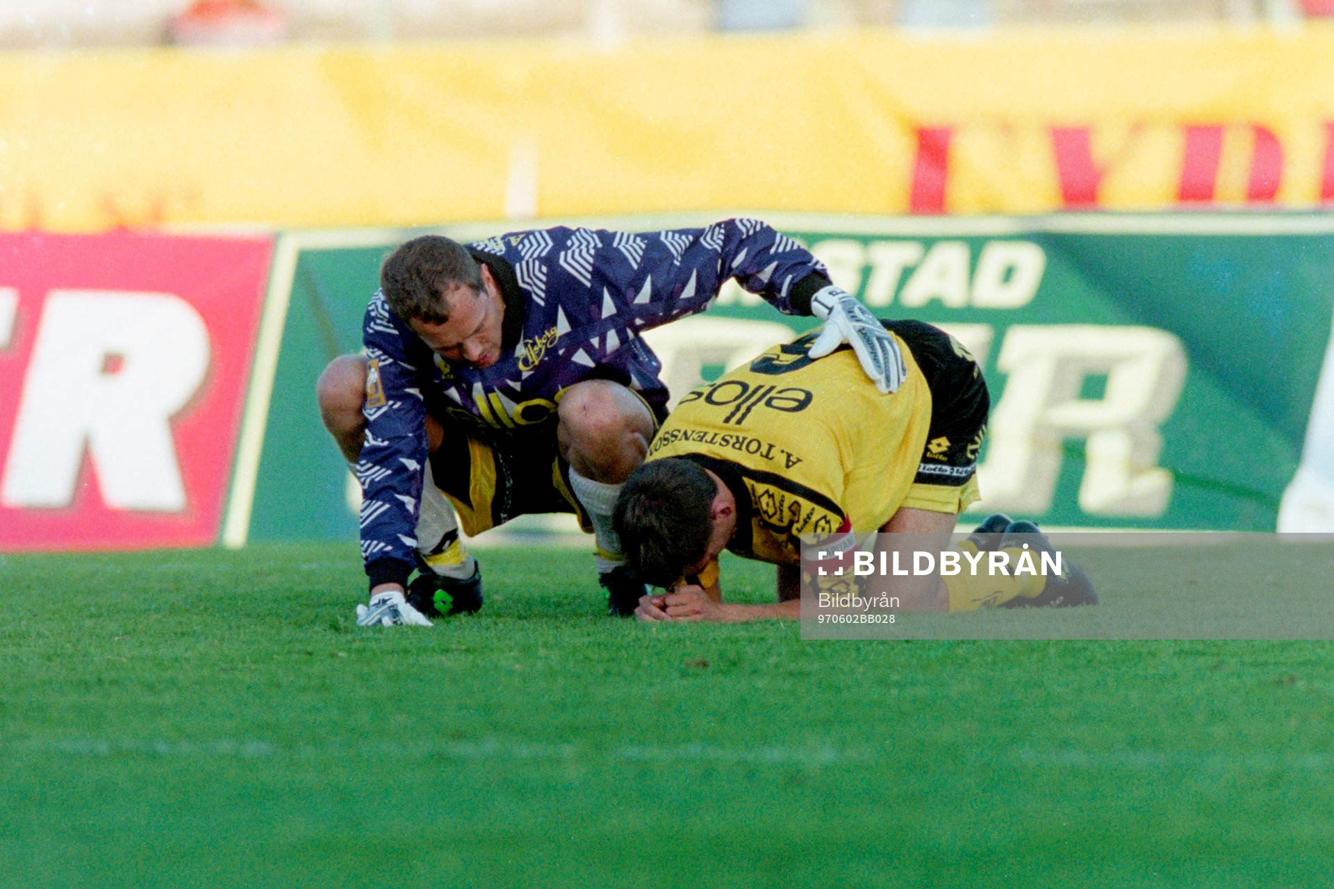 Anders Bogsjö, målvakt och Anders Thorstensson, Elfsborg