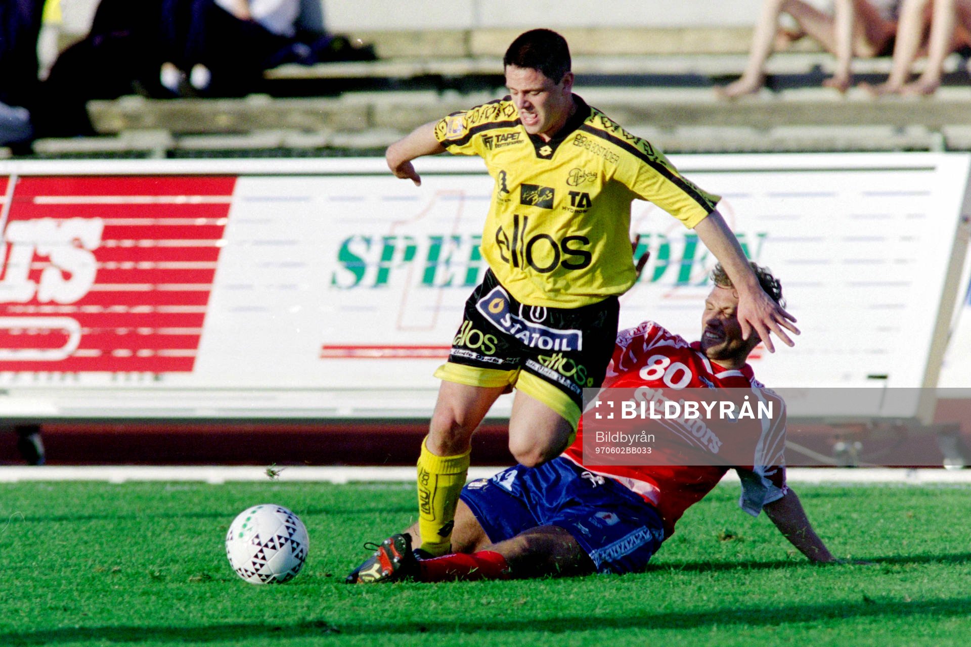 Andreas Ottosson, Öster glidtacklar