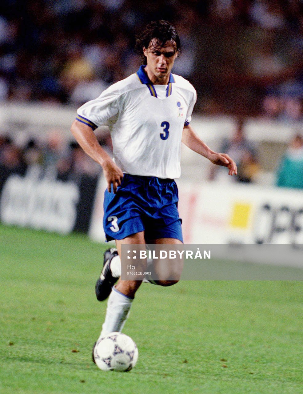 Fotboll -- Paolo Maldini, Italien