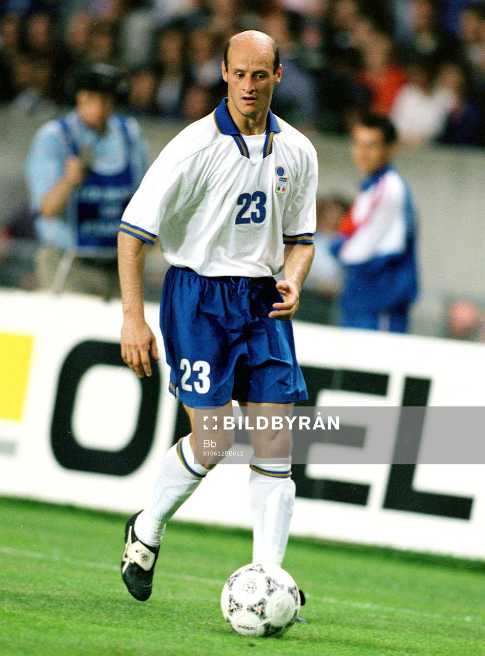Fotboll -- Attilio Lombardo, Italien
