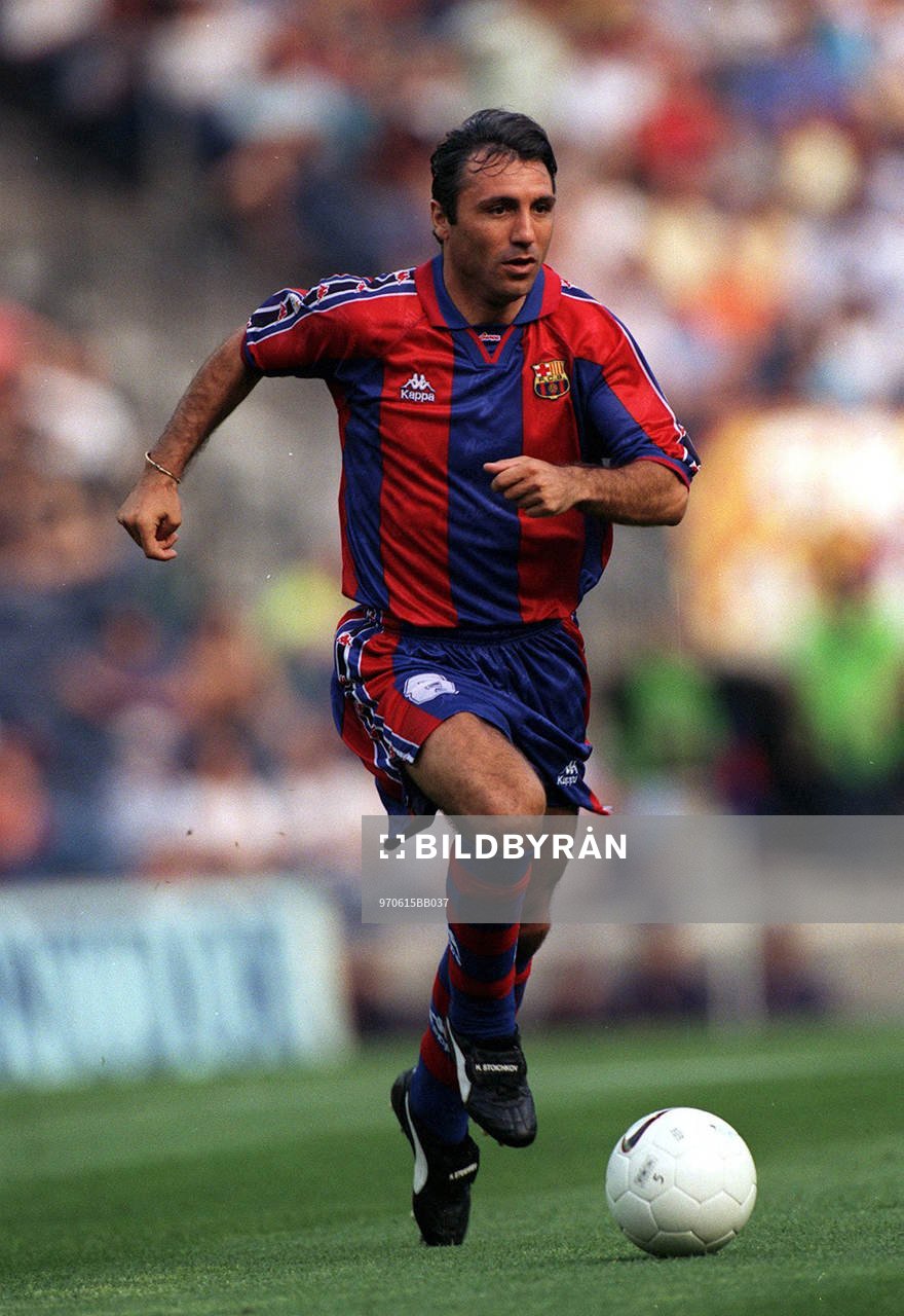  Hristo Stoichkov, Barcelona.