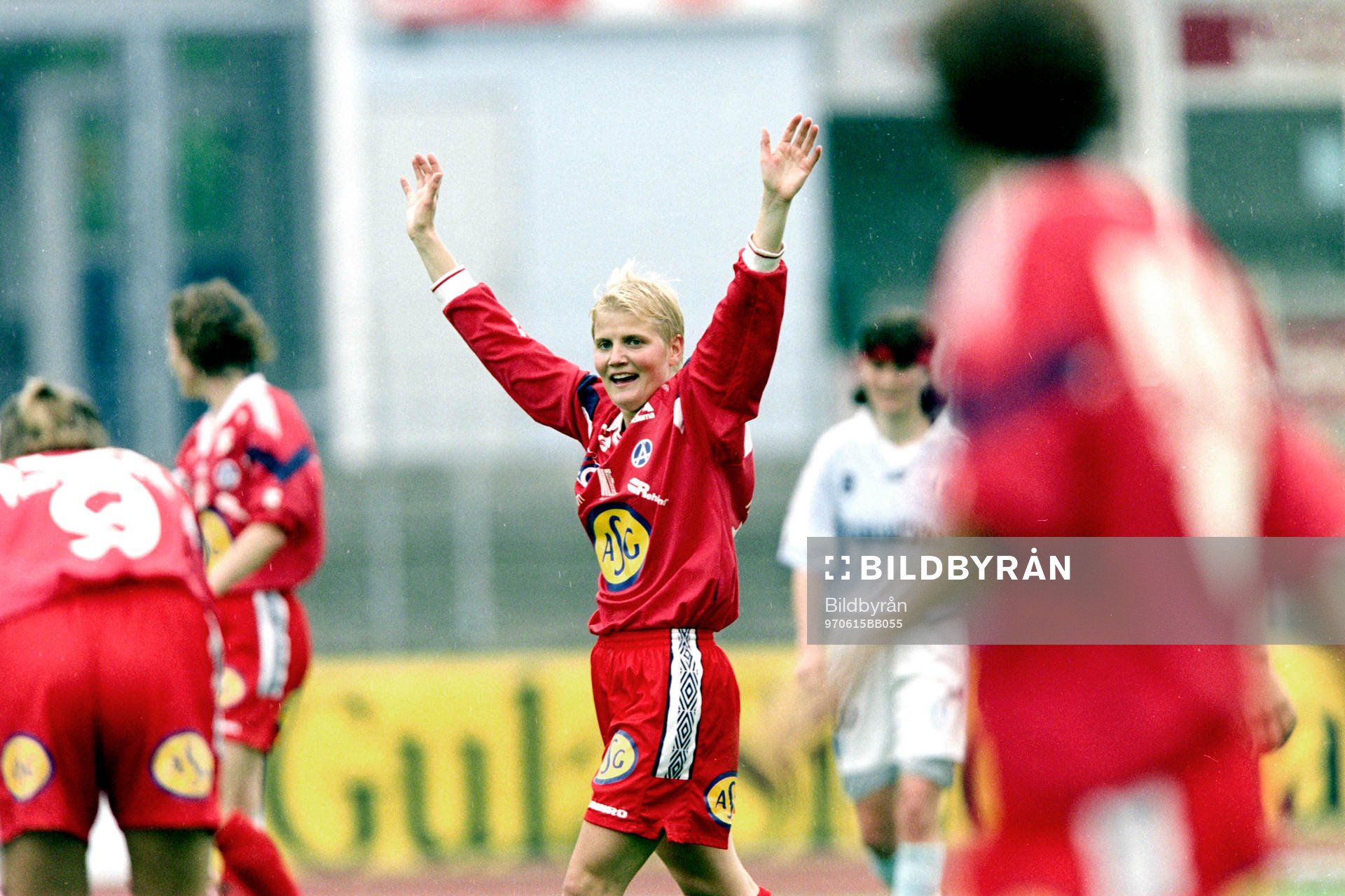 Fotboll, Damallsvenskan, Malmö FF - Älvsjö, 2-3: Åsa Lönnqvist, Älvsjö. 