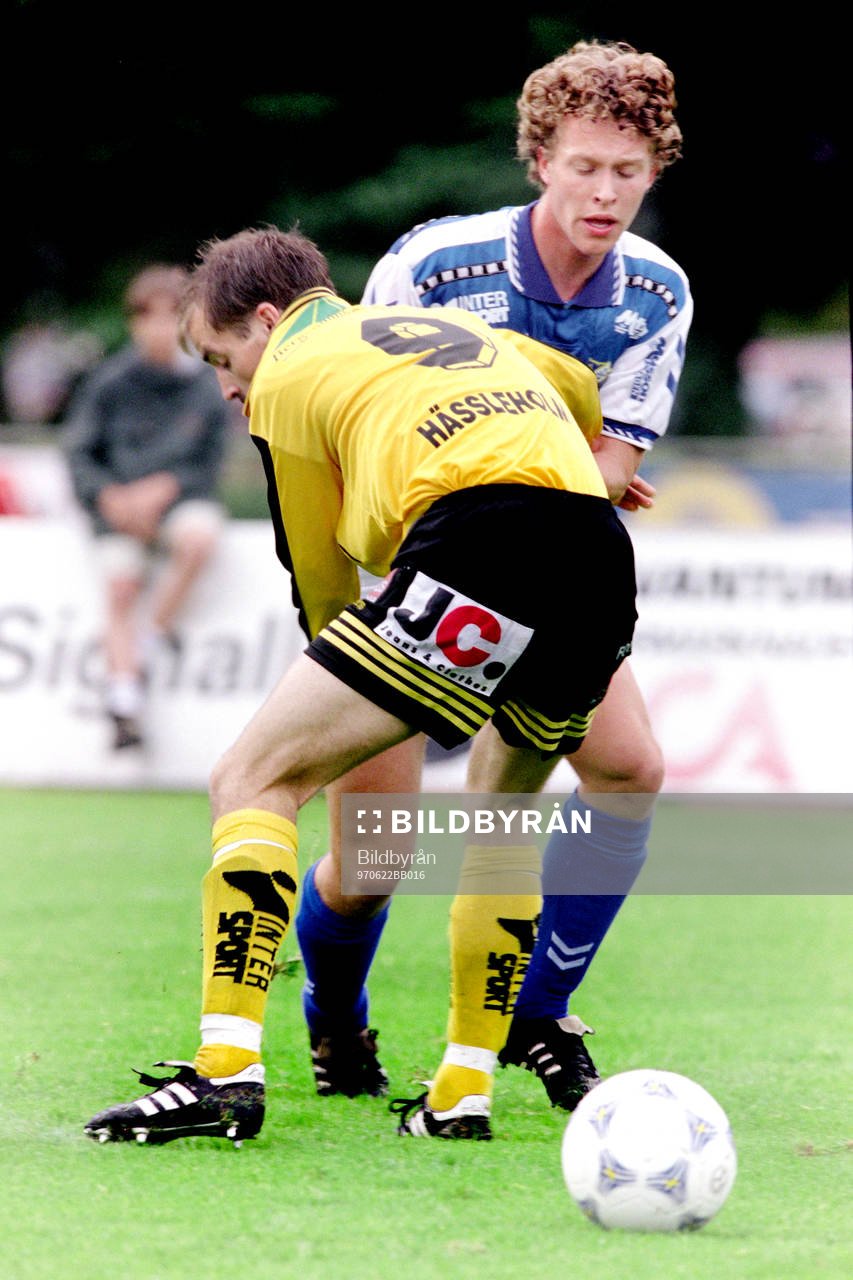 Fotboll, Div 1 Södra, IFK Hässleholm - Oddevold, 2-1