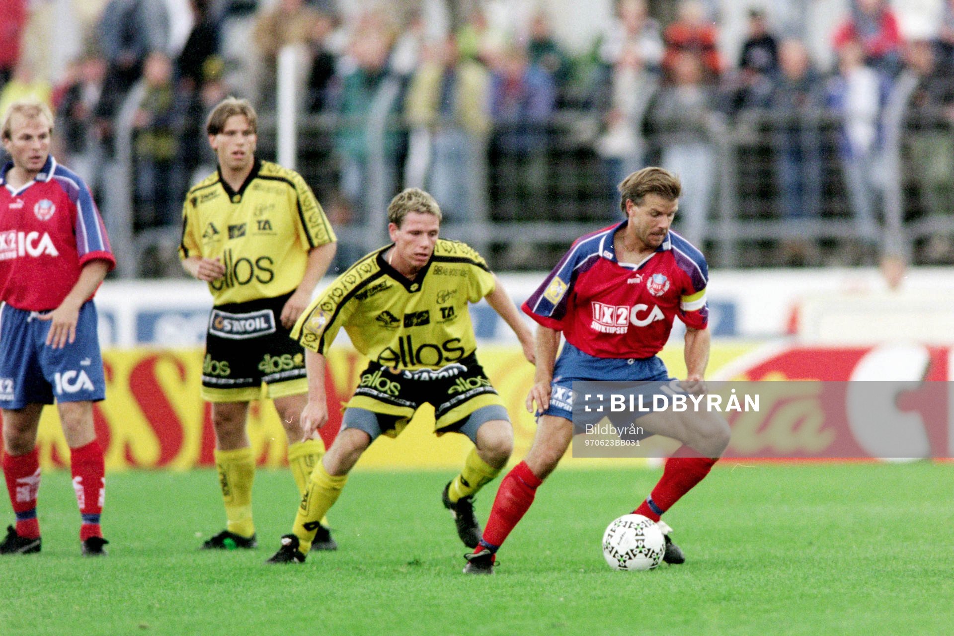 Roland Nilsson, Helsingborg med bollen med Christer