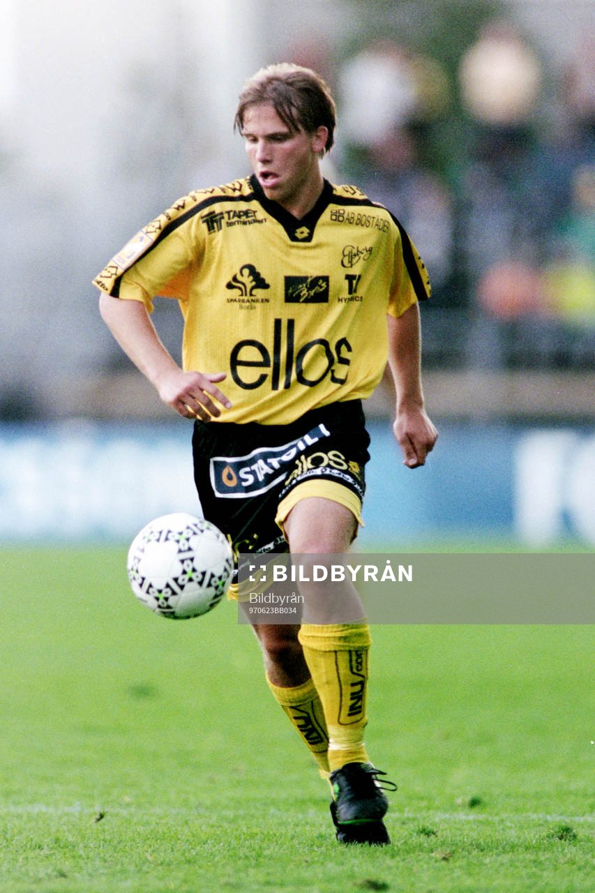 Fotboll, Allsvenskan, Elfsborg - Helsingborg, 1-3: Anders Svensson, Elfsborg. 