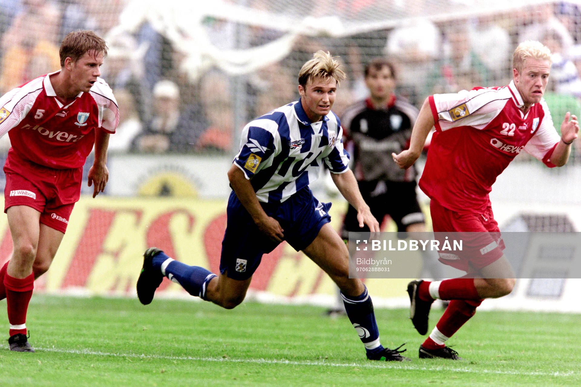 Andreas Andersson, Göteborg mellan malmös Tommy Jönsson