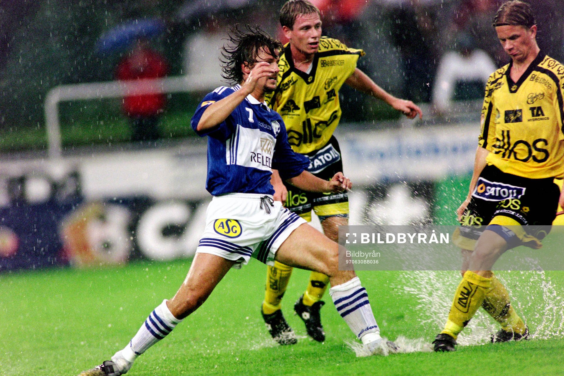 Fotboll, Allsvenskan, Trelleborg - Elfsborg, stoppad p.g.a