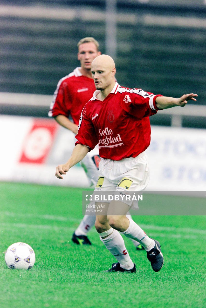 Mikael Edvardson, Gefle med bollen