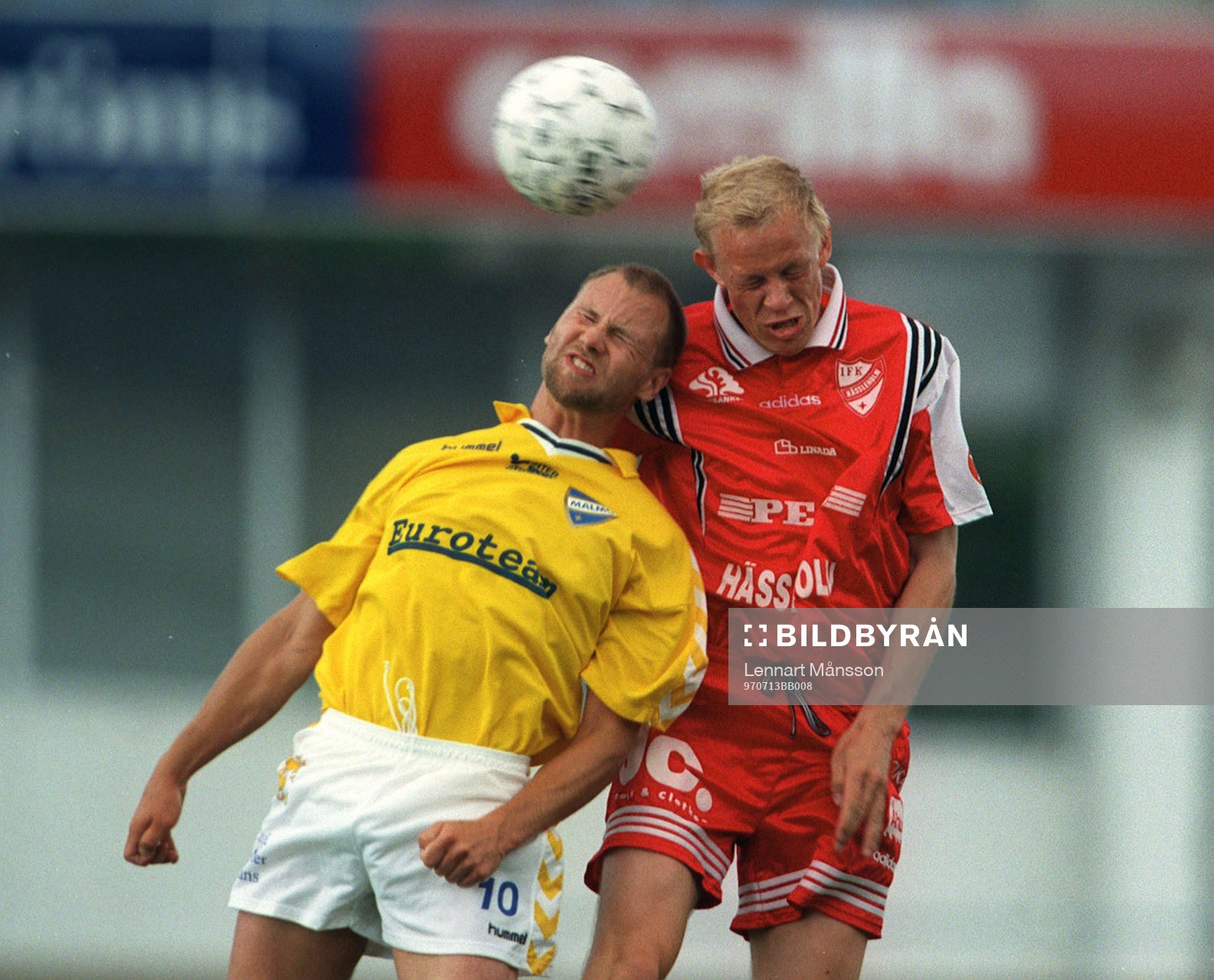 Esbjörn Berghult, IFK Malmö och Mattias Björnsson, IFK
