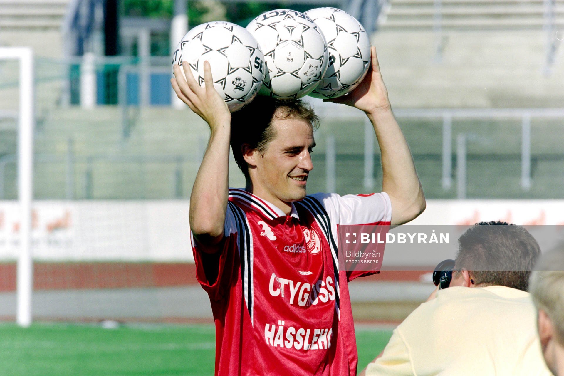 Magnus Arvidsson, Hässleholm matchhjälte med sina tre mål