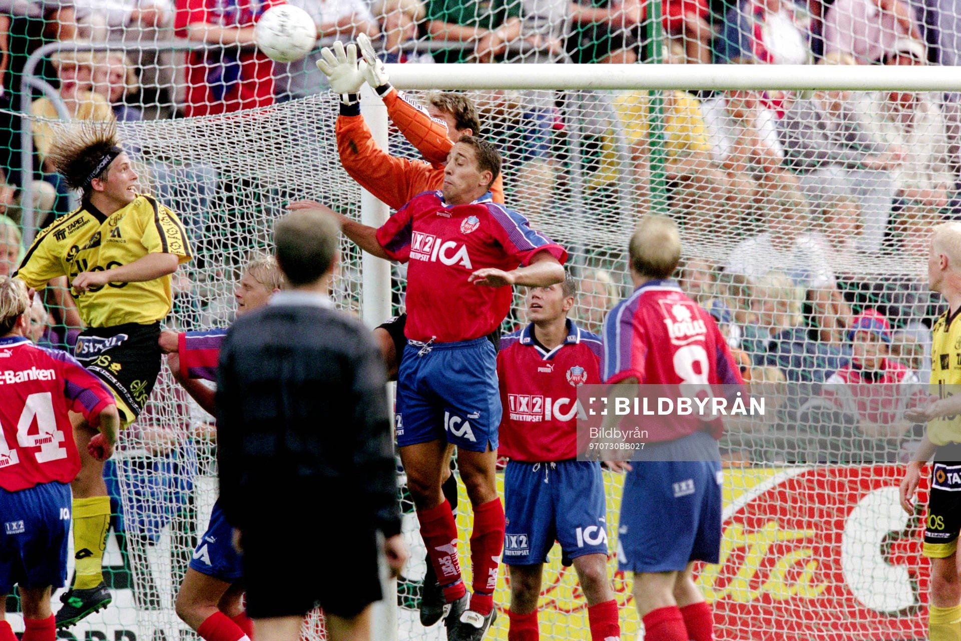 Anders Svensson, Elfsborg oroar helsingborgs målvakt Sven
