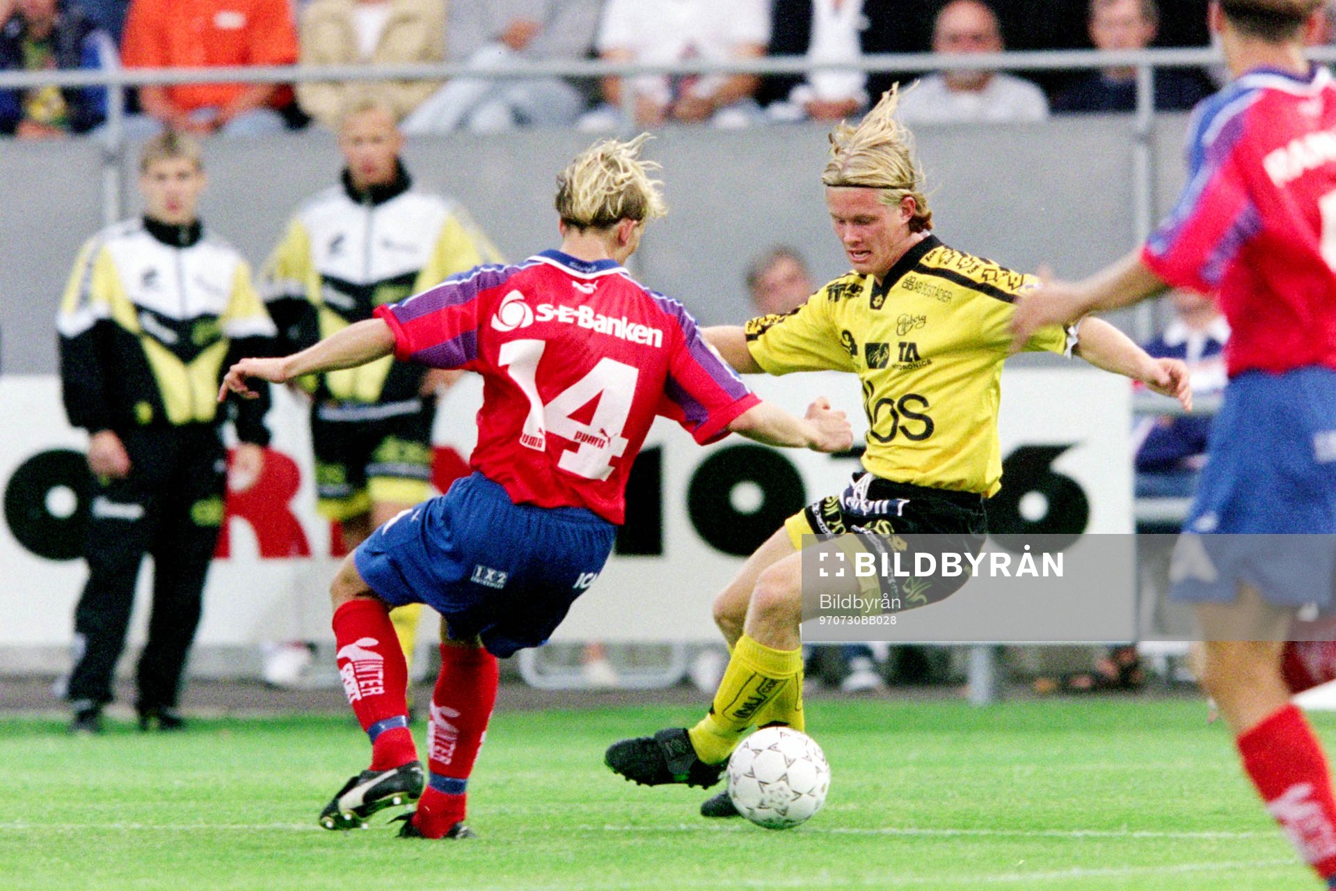 Fredrik Berglund, Elfsborg med bollen i kamp helsingborgs