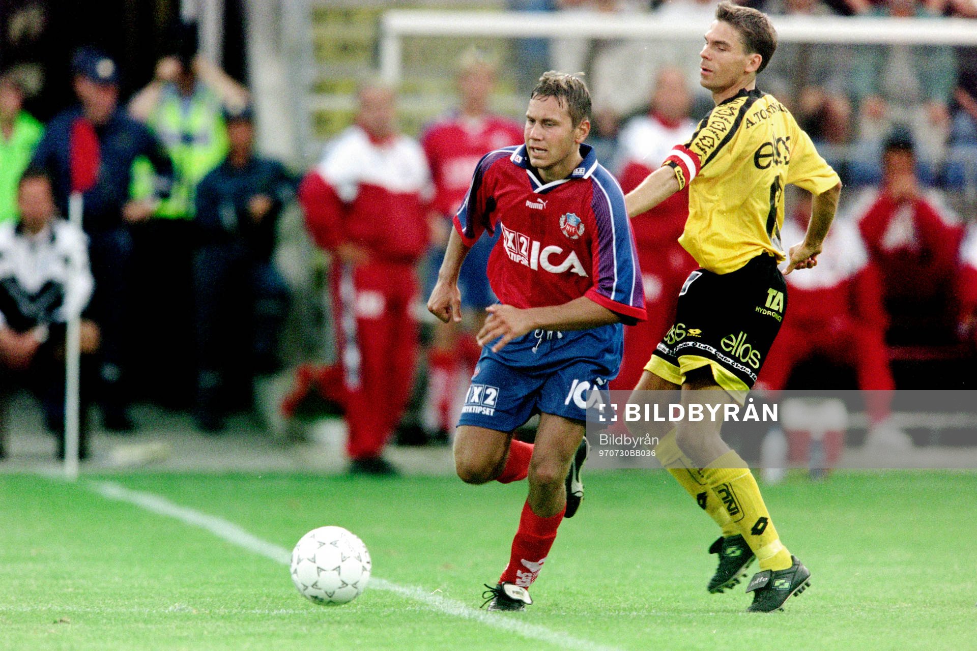 Marcus Lantz, Helsingborg med elfsborgs Anders Thorstensson