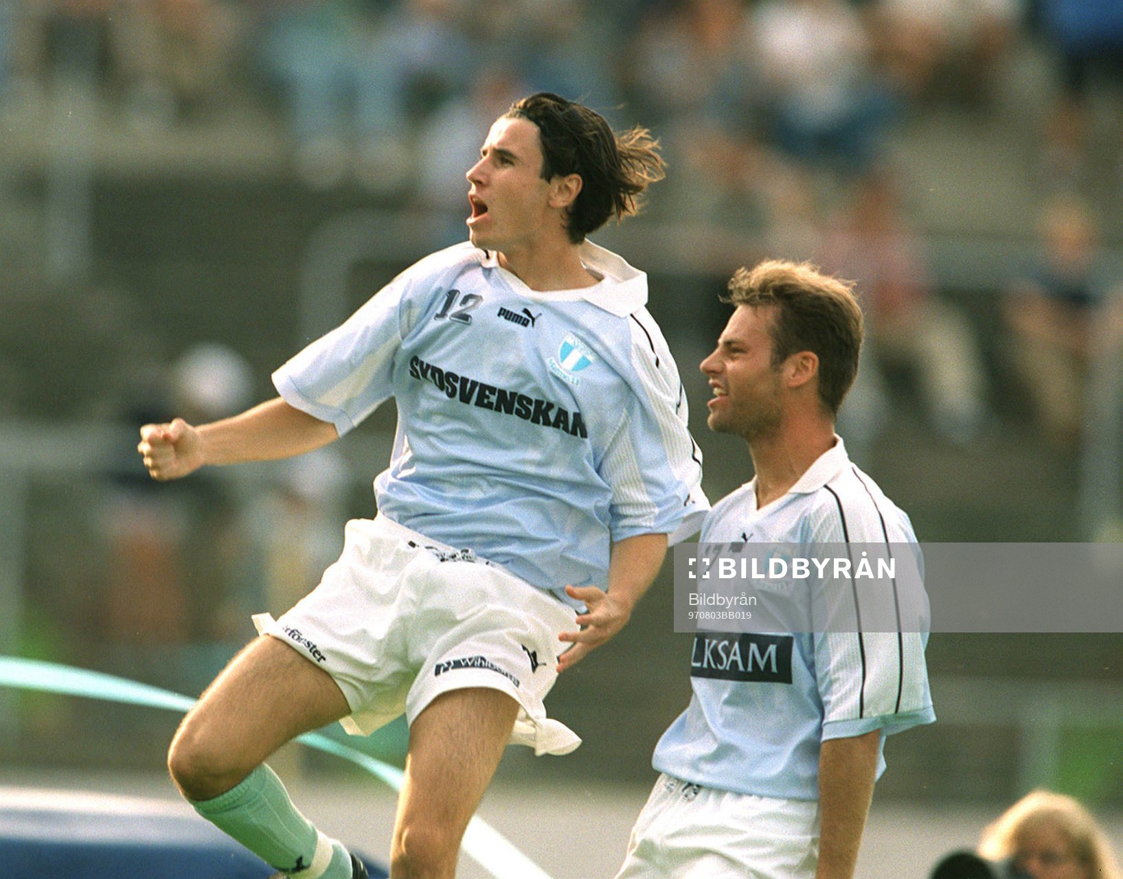 Yksel Osmanovski och Niklas Gudmundson, Malmö FF