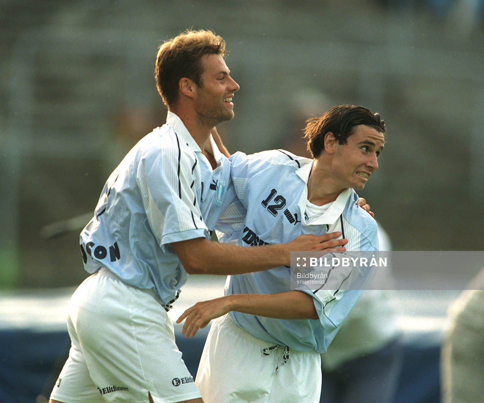 Yksel Osmanovski och Niklas Gudmundson, Malmö FF