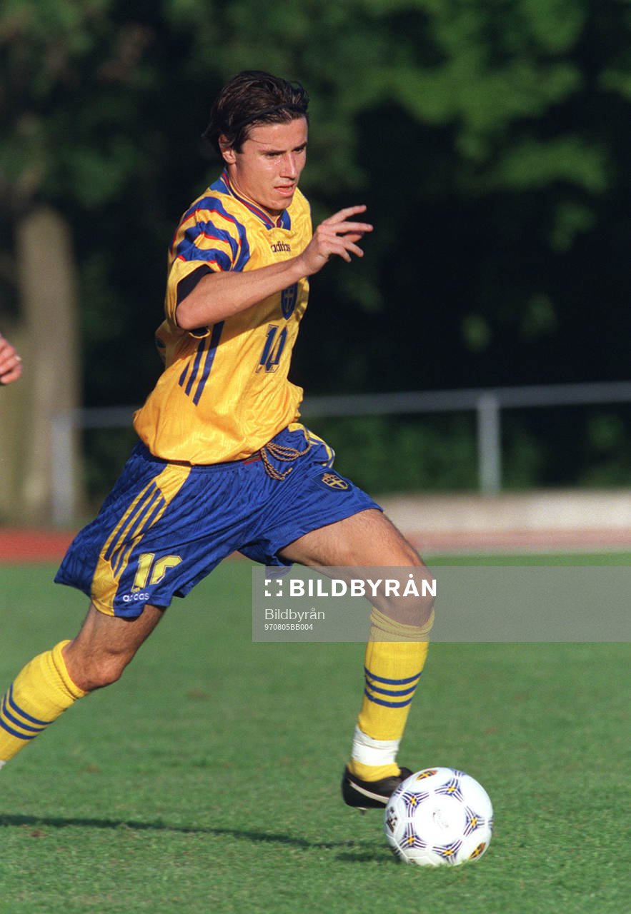 Fotboll U21 Yksel Osmanovski, Sverige