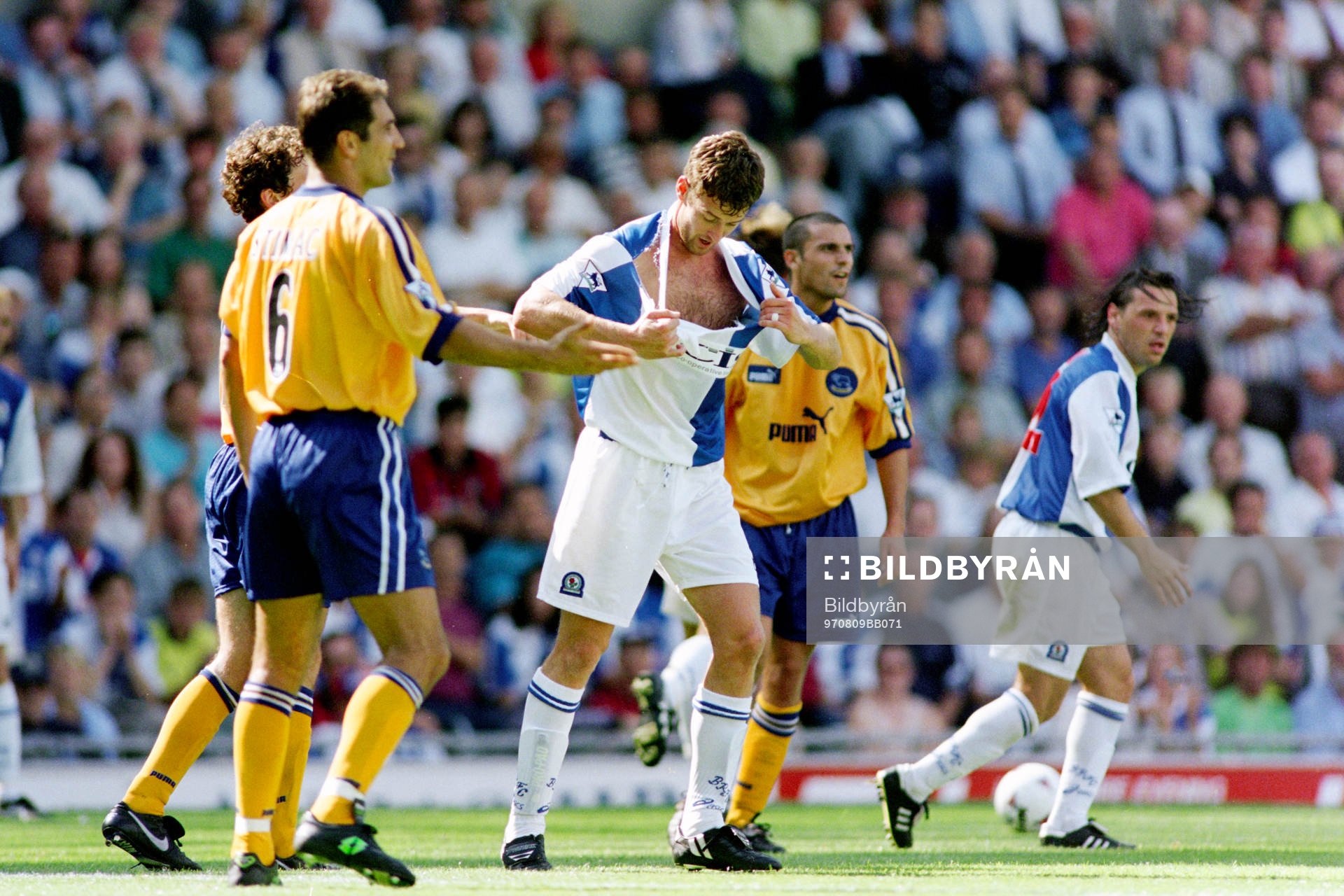 Fotboll, Premiership, Blackburn Rovers - Derby County, 1-0