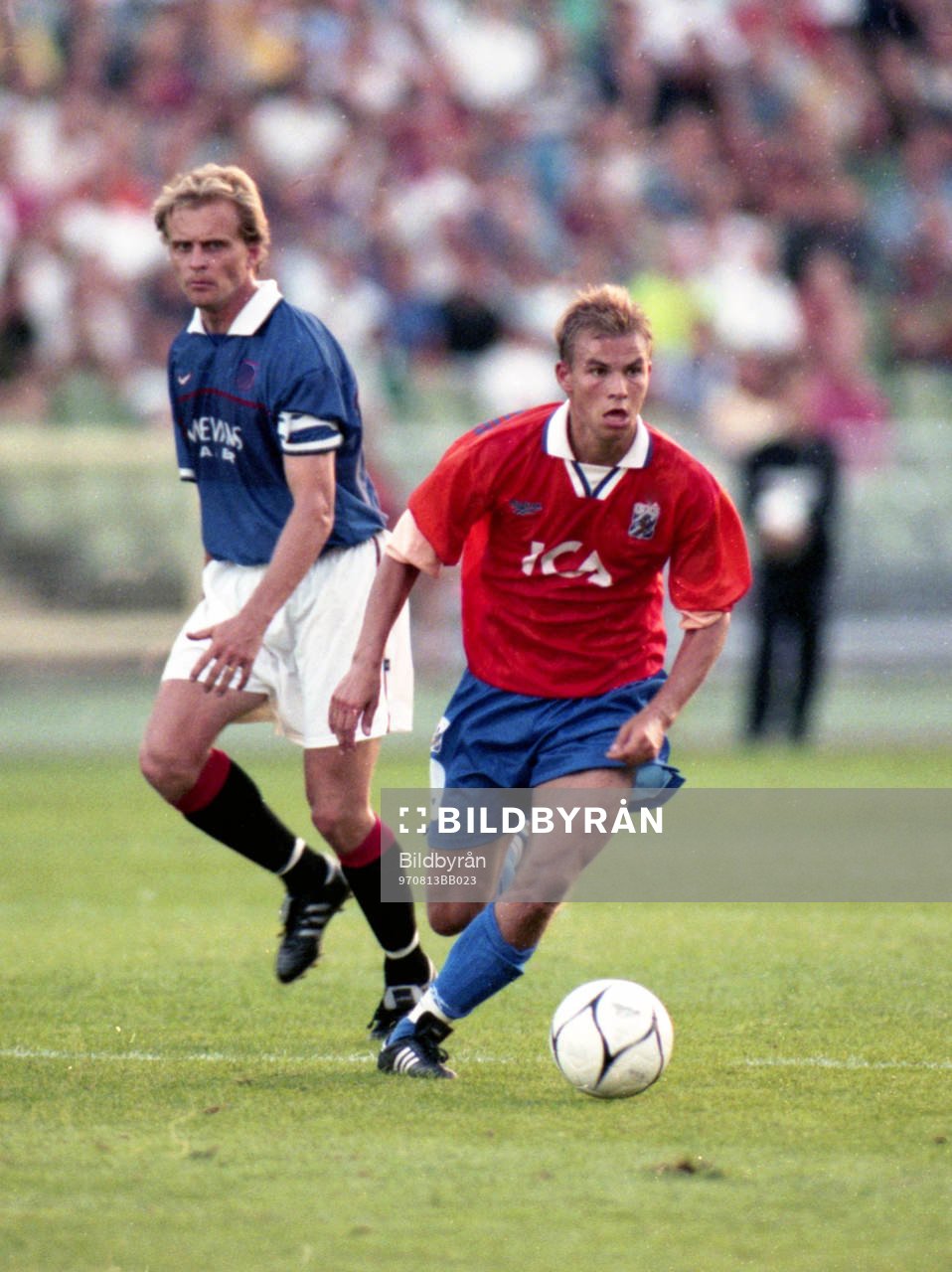 Fotboll, Champions League, IFK Göteborg - Glasgow Rangers,