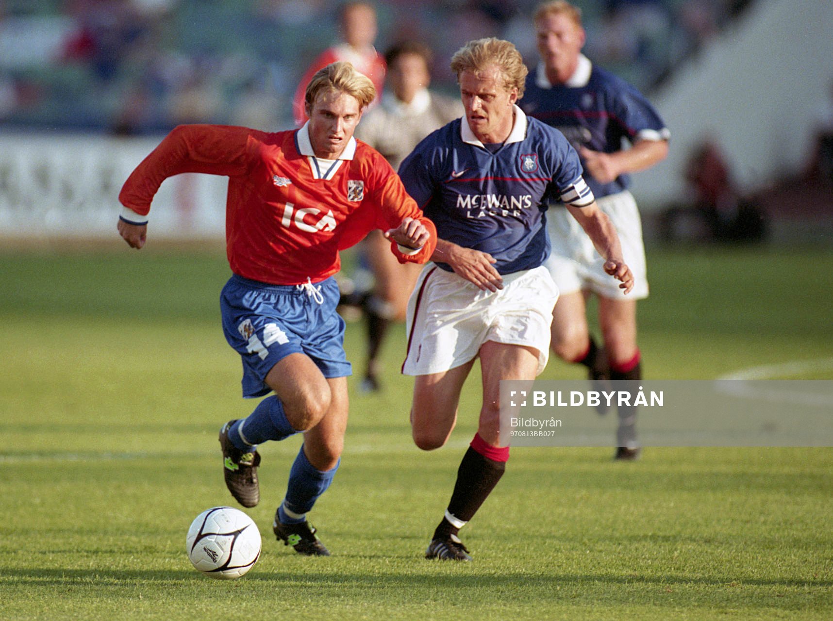 Fotboll, Champions League, IFK Göteborg - Glasgow Rangers,