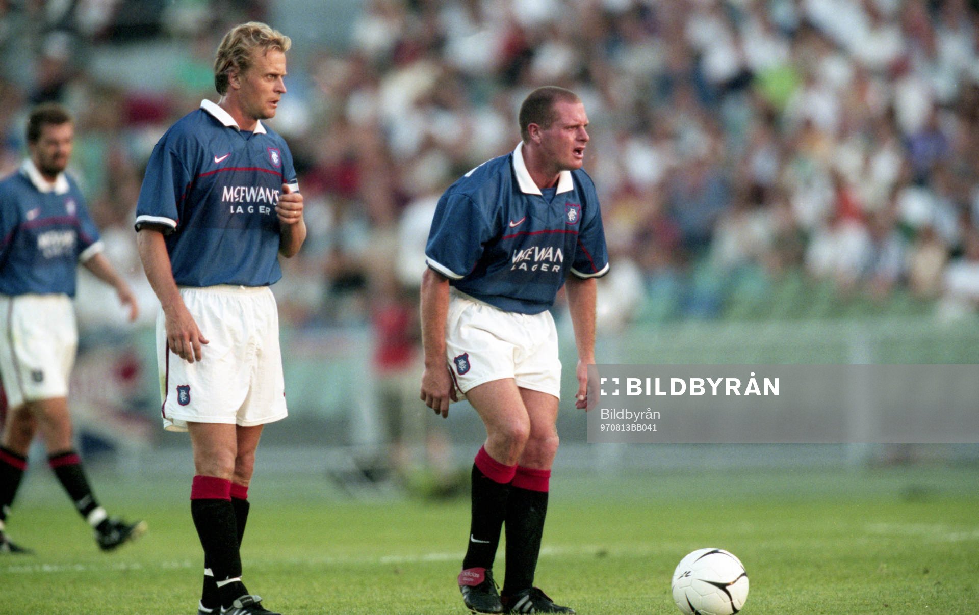 Fotboll, Champions League, IFK Göteborg - Glasgow Rangers,