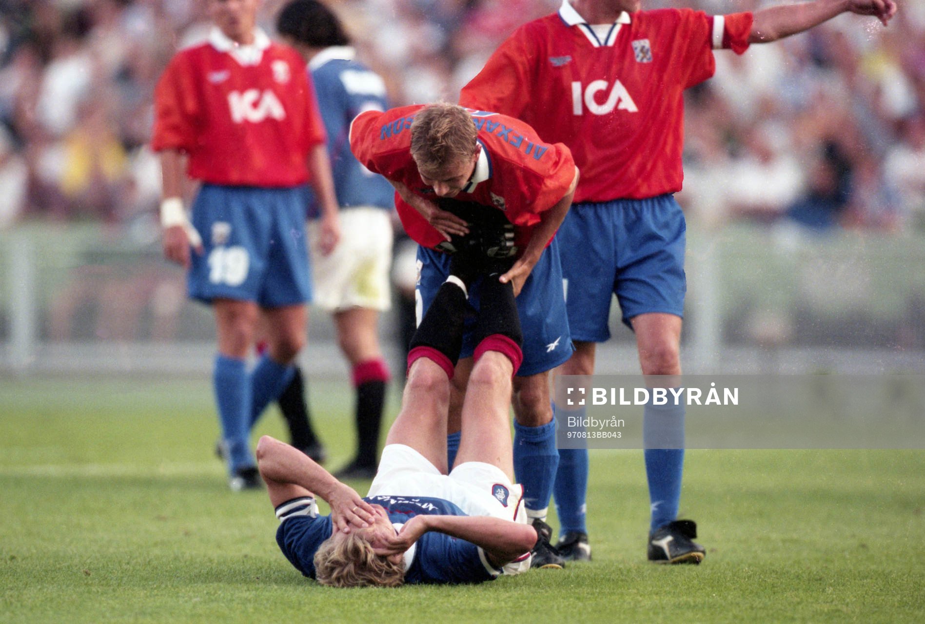 Fotboll, Champions League, IFK Göteborg - Glasgow Rangers,
