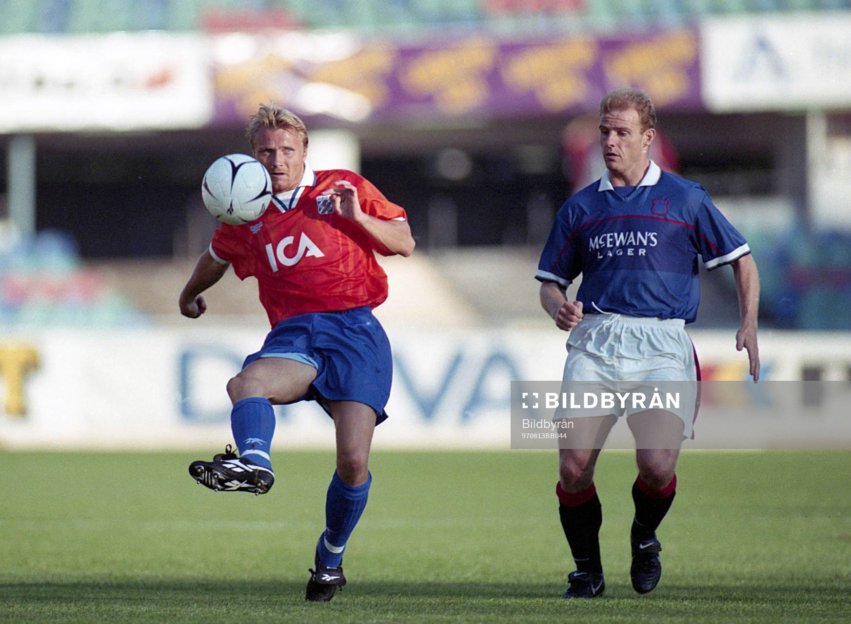 Fotboll, Champions League, IFK Göteborg - Glasgow Rangers,