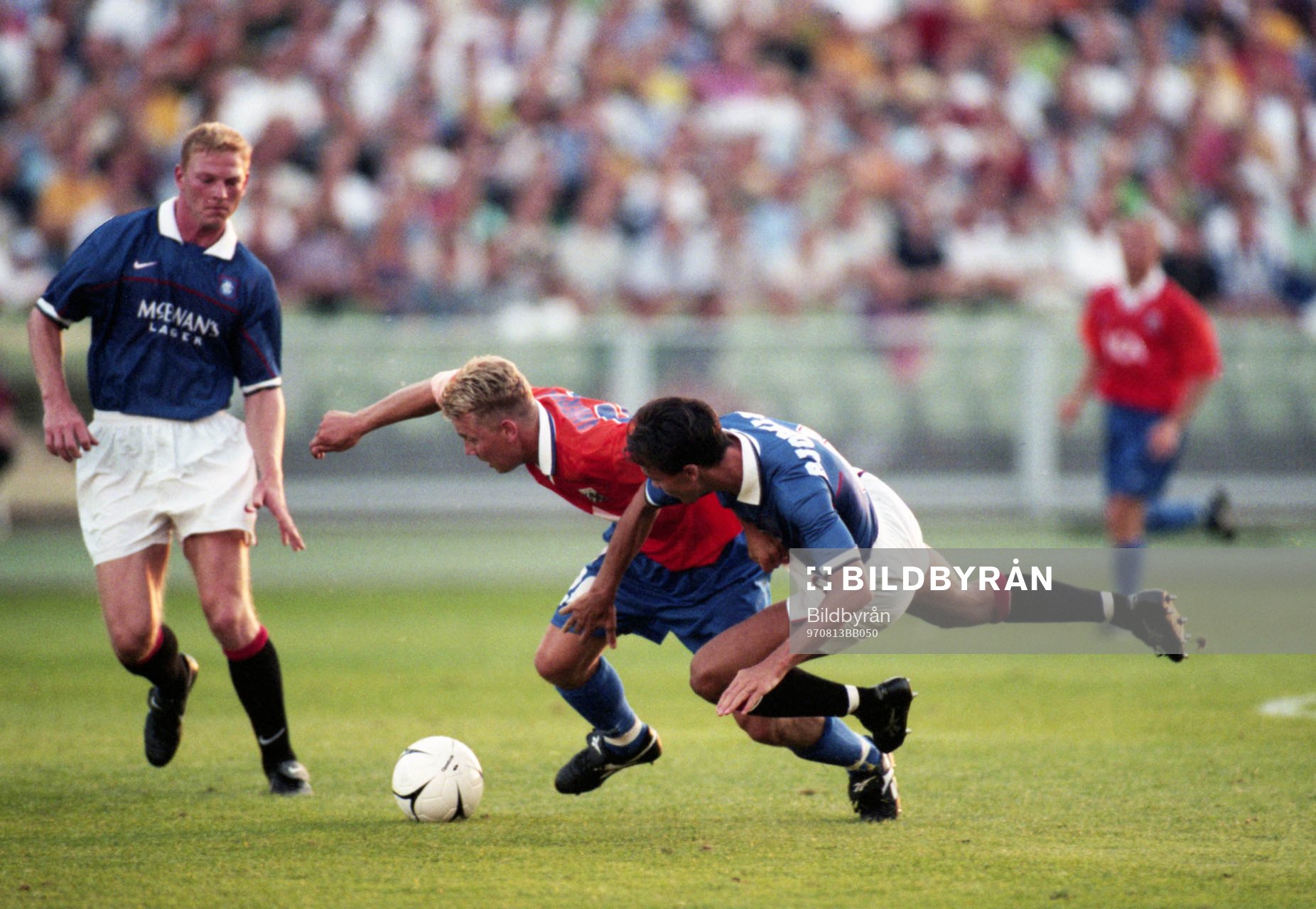Fotboll, Champions League, IFK Göteborg - Glasgow Rangers,