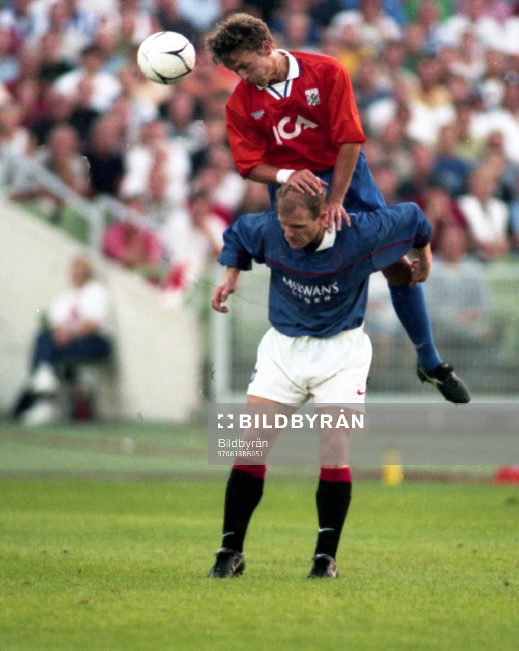 Fotboll, Champions League, IFK Göteborg - Glasgow Rangers,