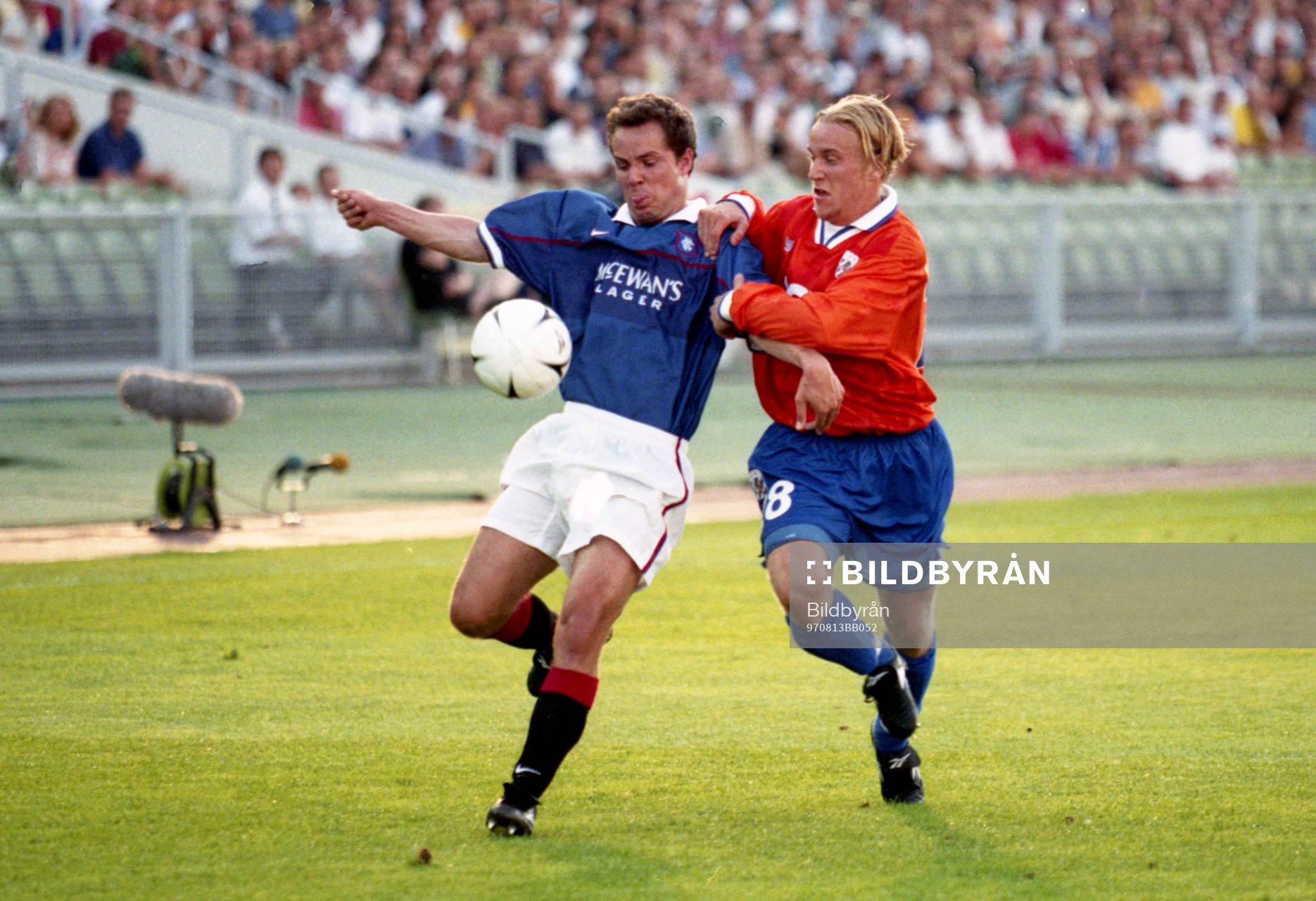Fotboll, Champions League, IFK Göteborg - Glasgow Rangers,