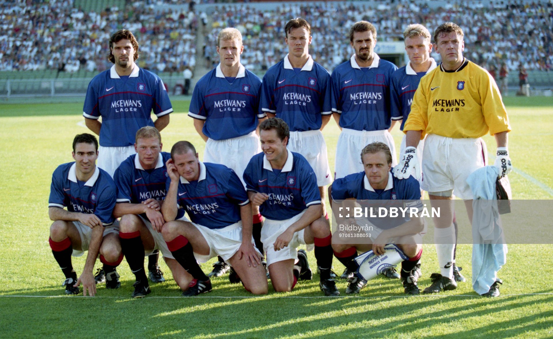 Fotboll, Champions League, IFK Göteborg - Glasgow Rangers,