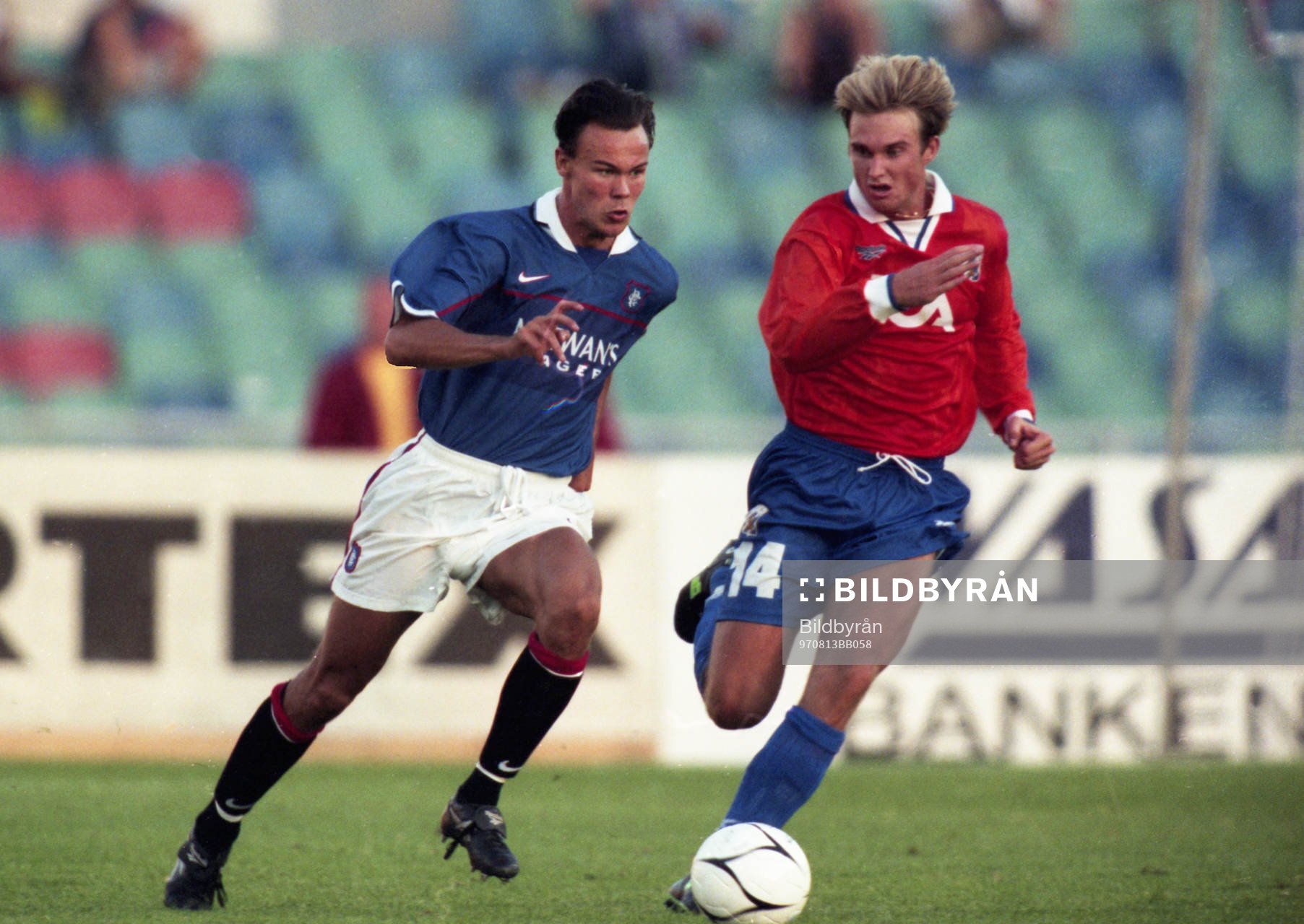 Fotboll, Champions League, IFK Göteborg - Glasgow Rangers,