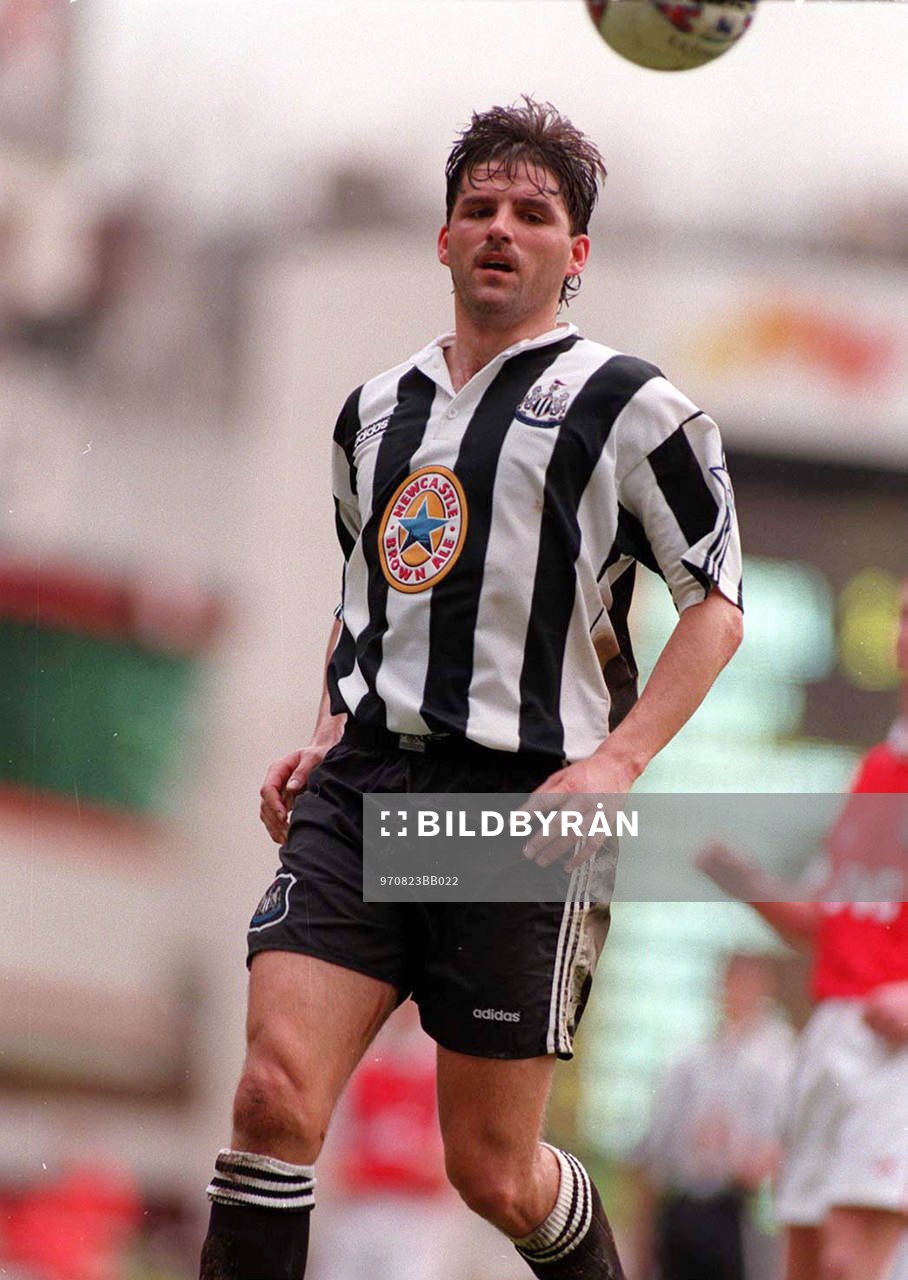 Fotboll -- Philippe Albert, Newcastle