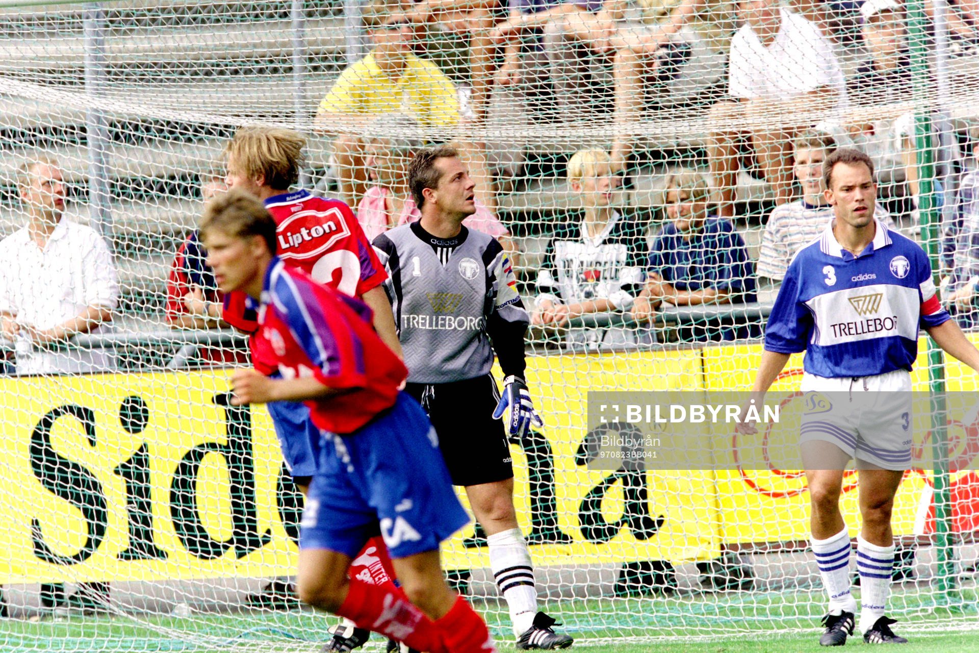 Fotboll, Allsvenskan, Helsingborg - Trelleborg, 1-1: Dragan Drljaca, målvakt i Trelleborg.