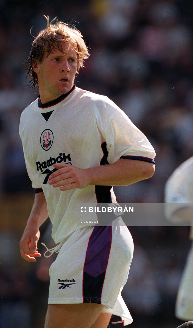 Fotboll -- Andy Todd, Bolton 