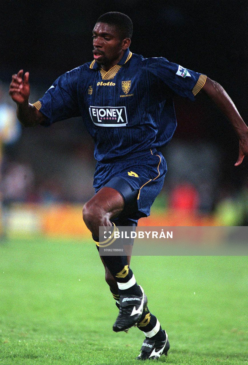 Fotboll -- Efan Ekoku, Wimbledon