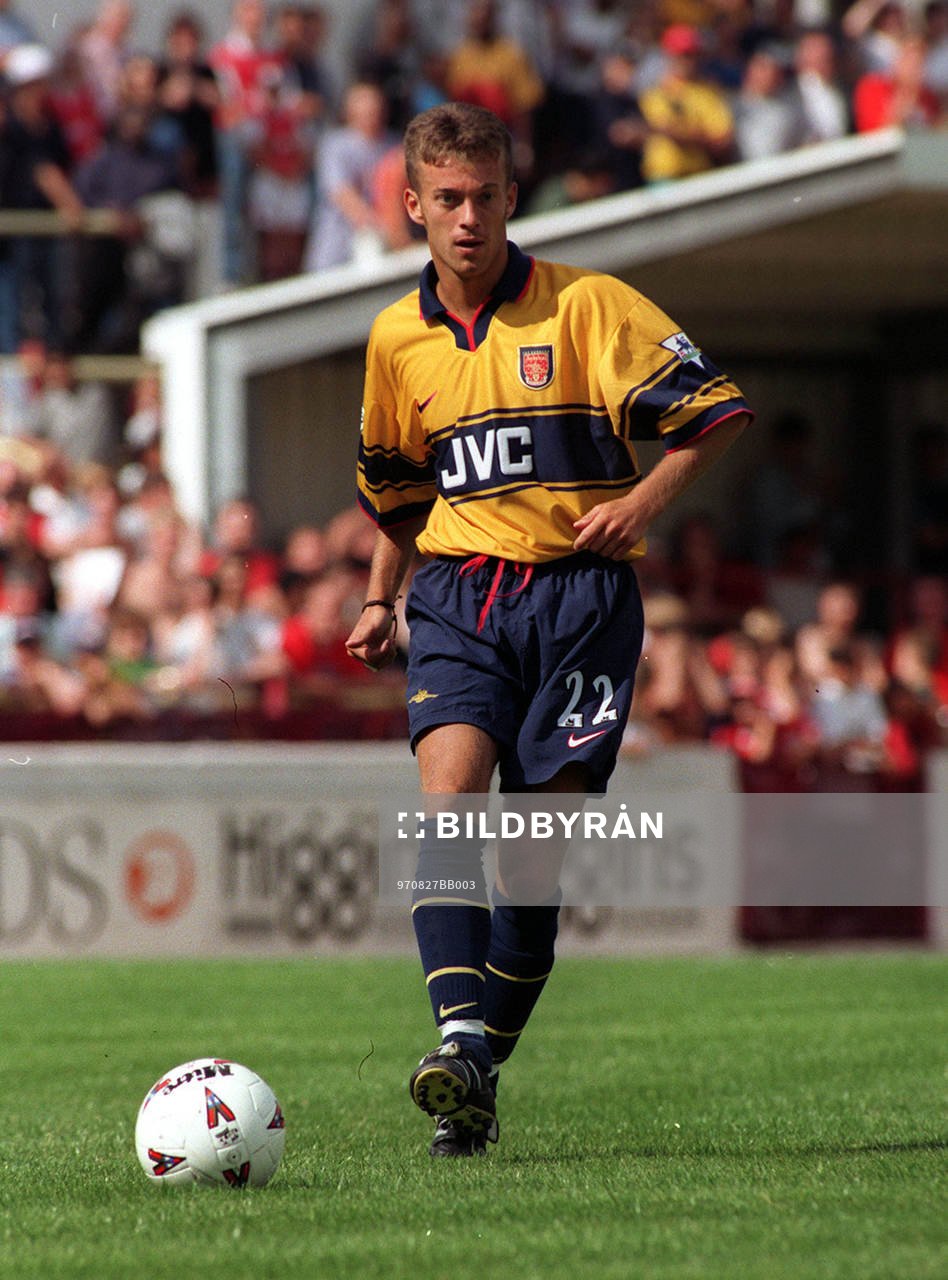 Fotboll -- Ian Selley, Arsenal